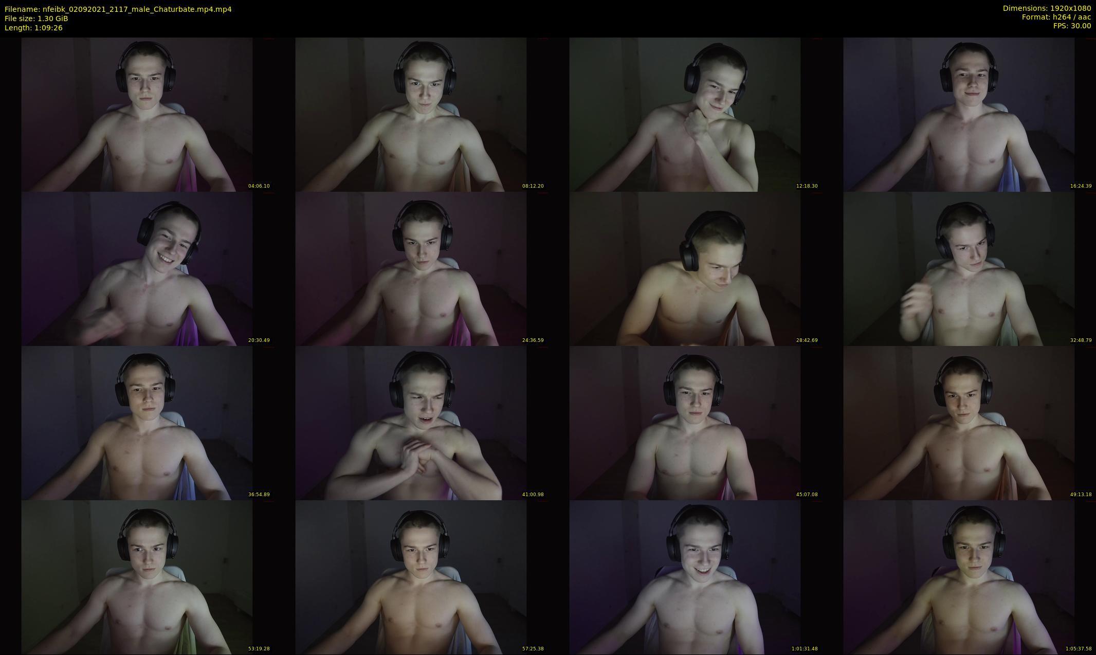 nfeibk — 70 minute Chaturbate male cam show recording, 1080p, Sep 2, 2021