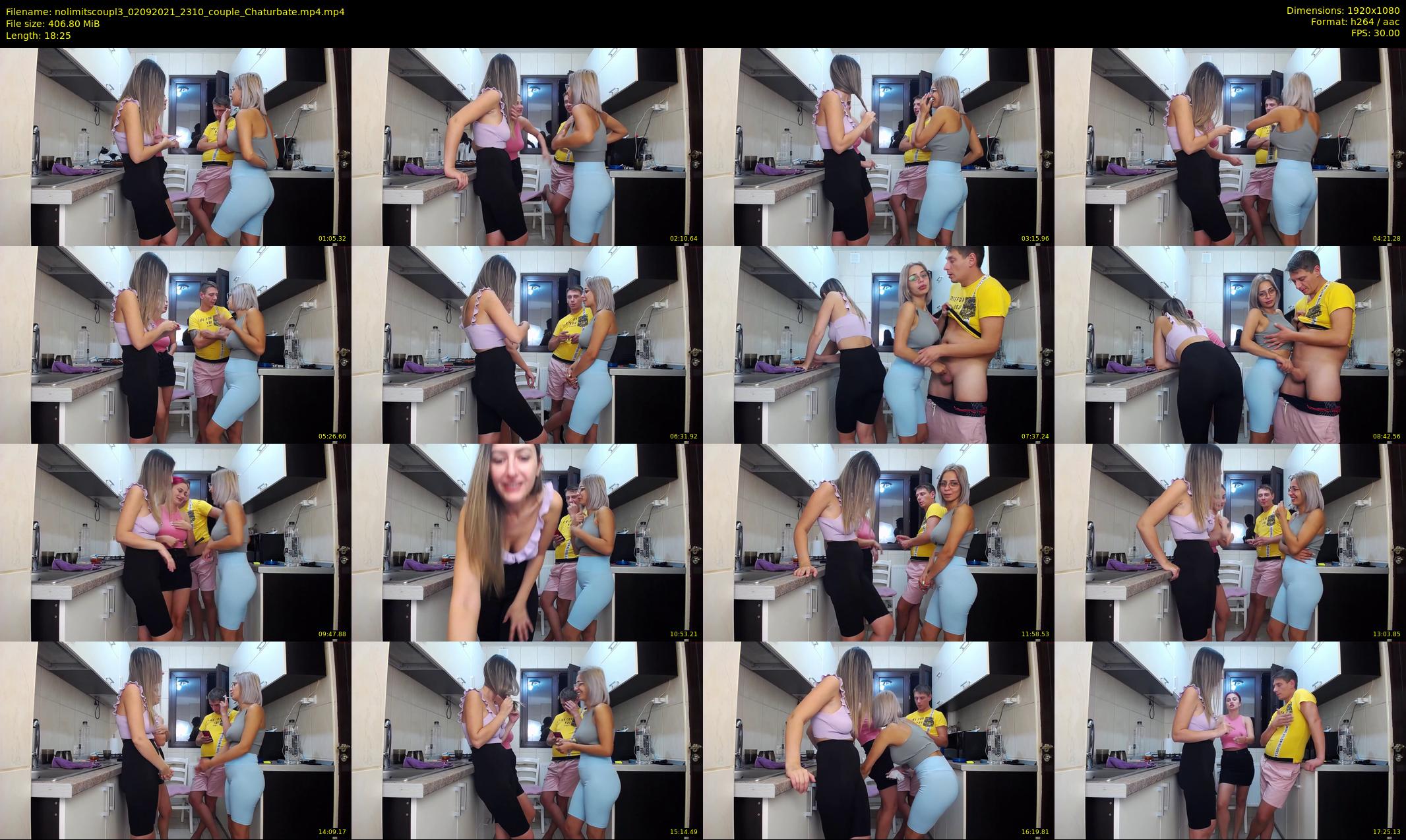 nolimitscoupl3 — 19 minute Chaturbate couple cam show recording, 1080p, Sep 2, 2021