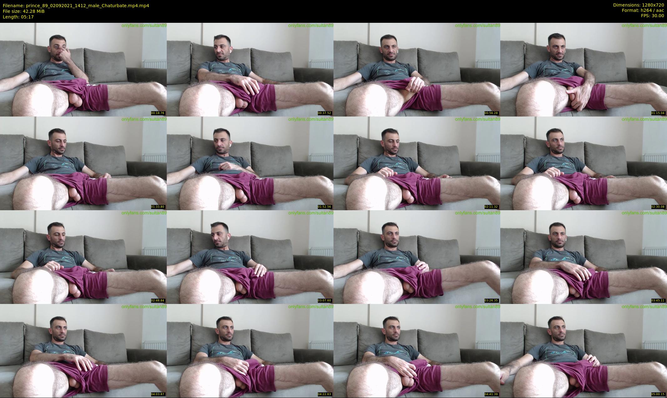 prince_89 — 6 minute Chaturbate male cam show recording, 720p, Sep 2, 2021