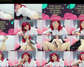 pyrowayne — 73 minute Chaturbate female cam show recording, 1080p, Sep 3, 2021