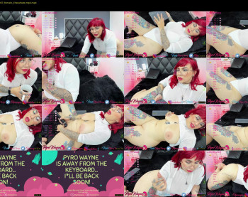 pyrowayne — 73 minute Chaturbate female cam show recording, 1080p, Sep 3, 2021