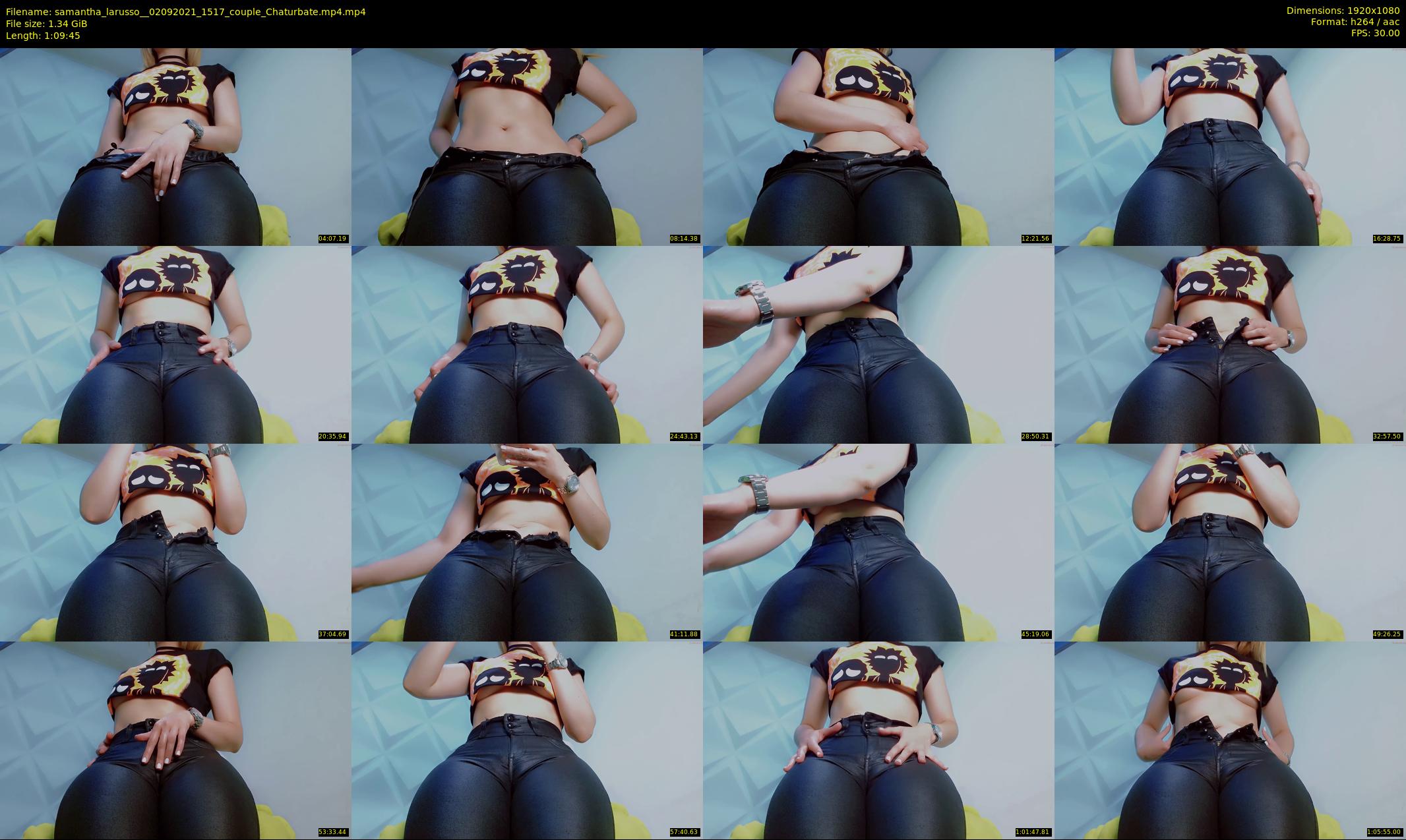 samantha_larusso_ — 70 minute Chaturbate couple cam show recording, 1080p, Sep 2, 2021