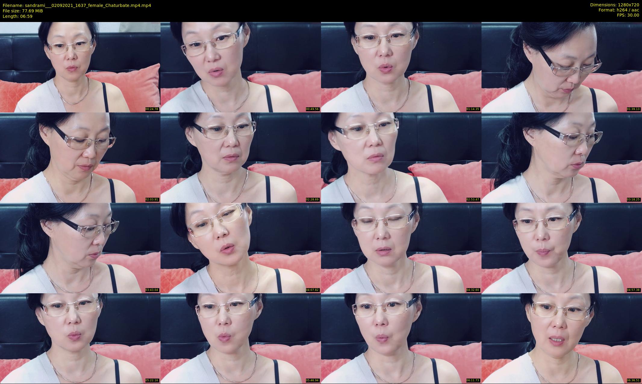 sandrami__ — 7 minute Chaturbate female cam show recording, 720p, Sep 2, 2021