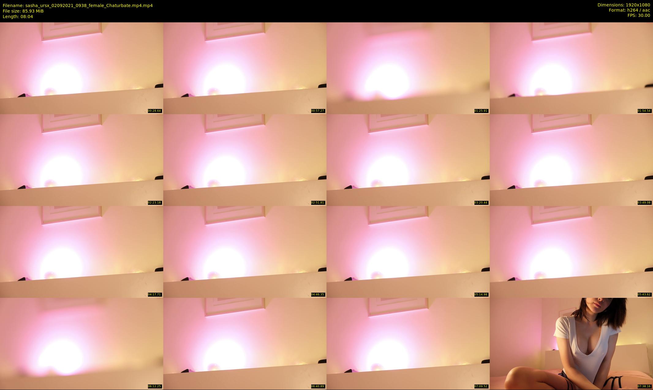 sasha_ursx — 9 minute Chaturbate female cam show recording, 1080p, Sep 2, 2021