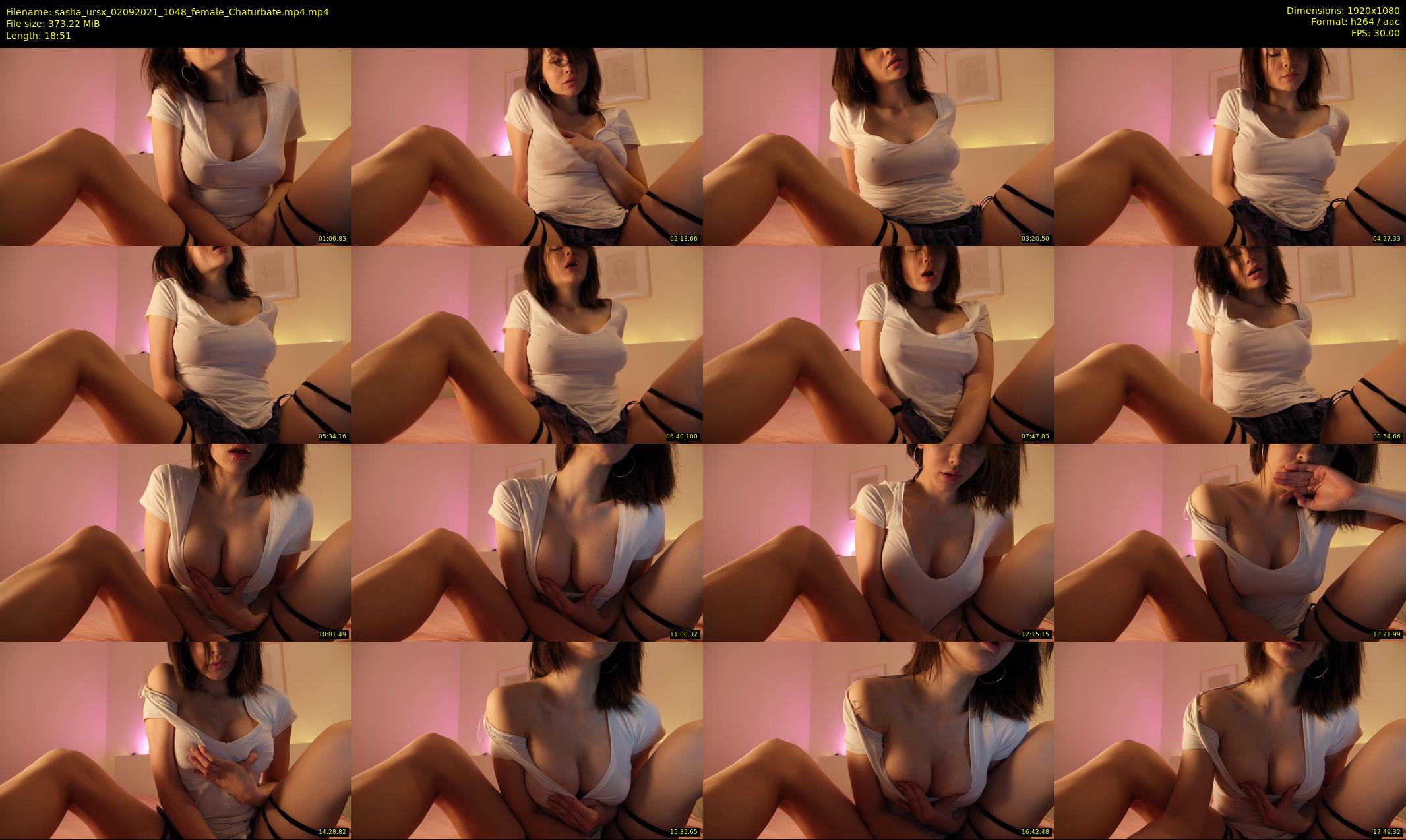 sasha_ursx — 19 minute Chaturbate female cam show recording, 1080p, Sep 2, 2021
