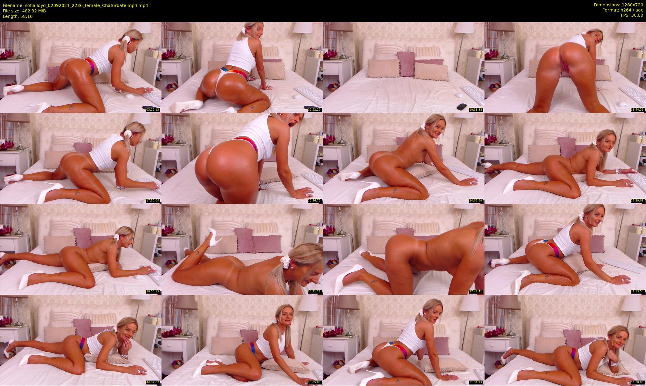 sofialloyd — 59 minute Chaturbate female cam show recording, 720p, Sep 2, 2021