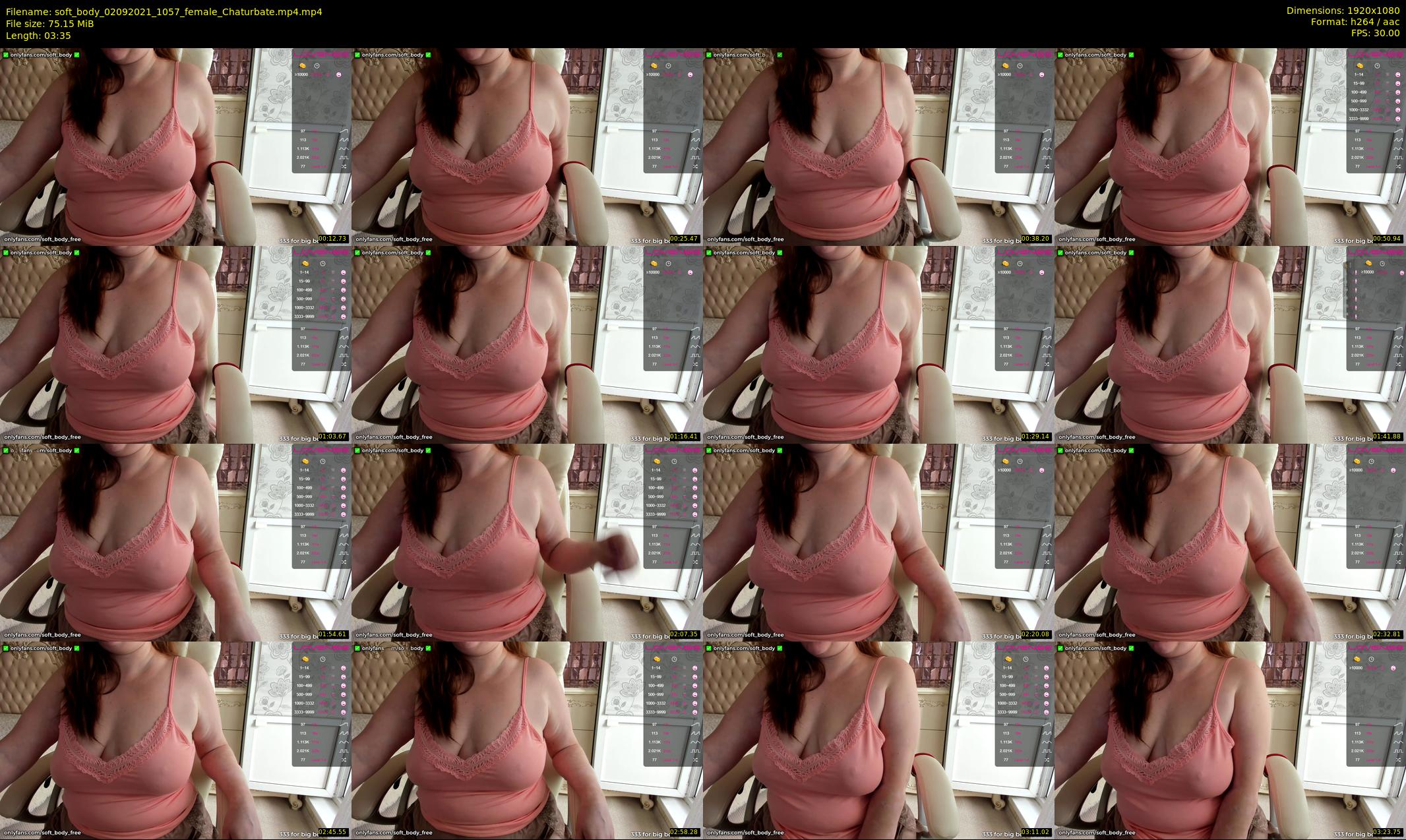 soft_body — 4 minute Chaturbate female cam show recording, 1080p, Sep 2, 2021