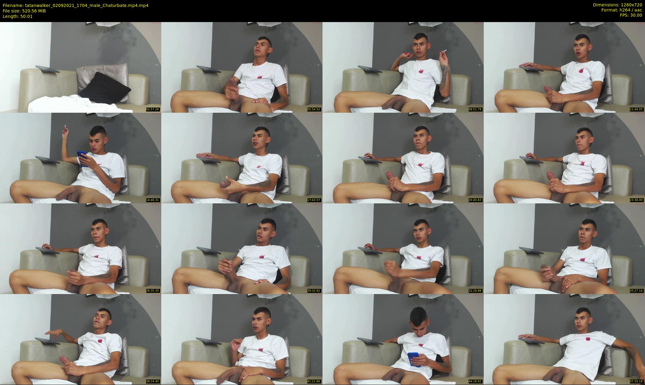 tatanwalker — 51 minute Chaturbate male cam show recording, 720p, Sep 2, 2021