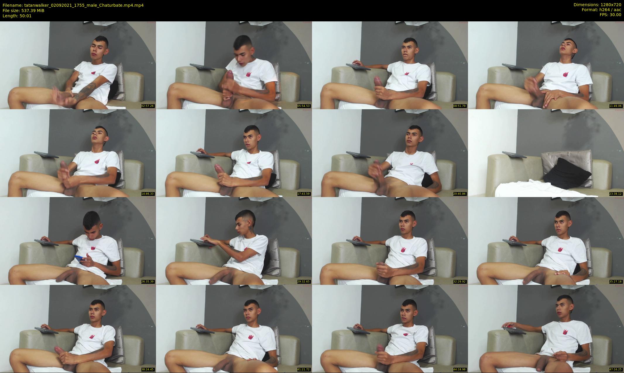 tatanwalker — 51 minute Chaturbate male cam show recording, 720p, Sep 2, 2021