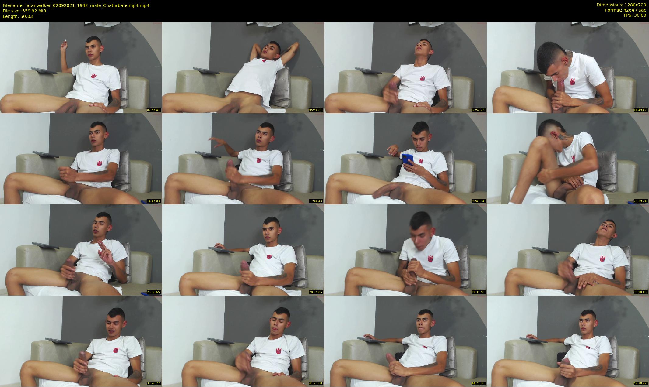 tatanwalker — 51 minute Chaturbate male cam show recording, 720p, Sep 2, 2021