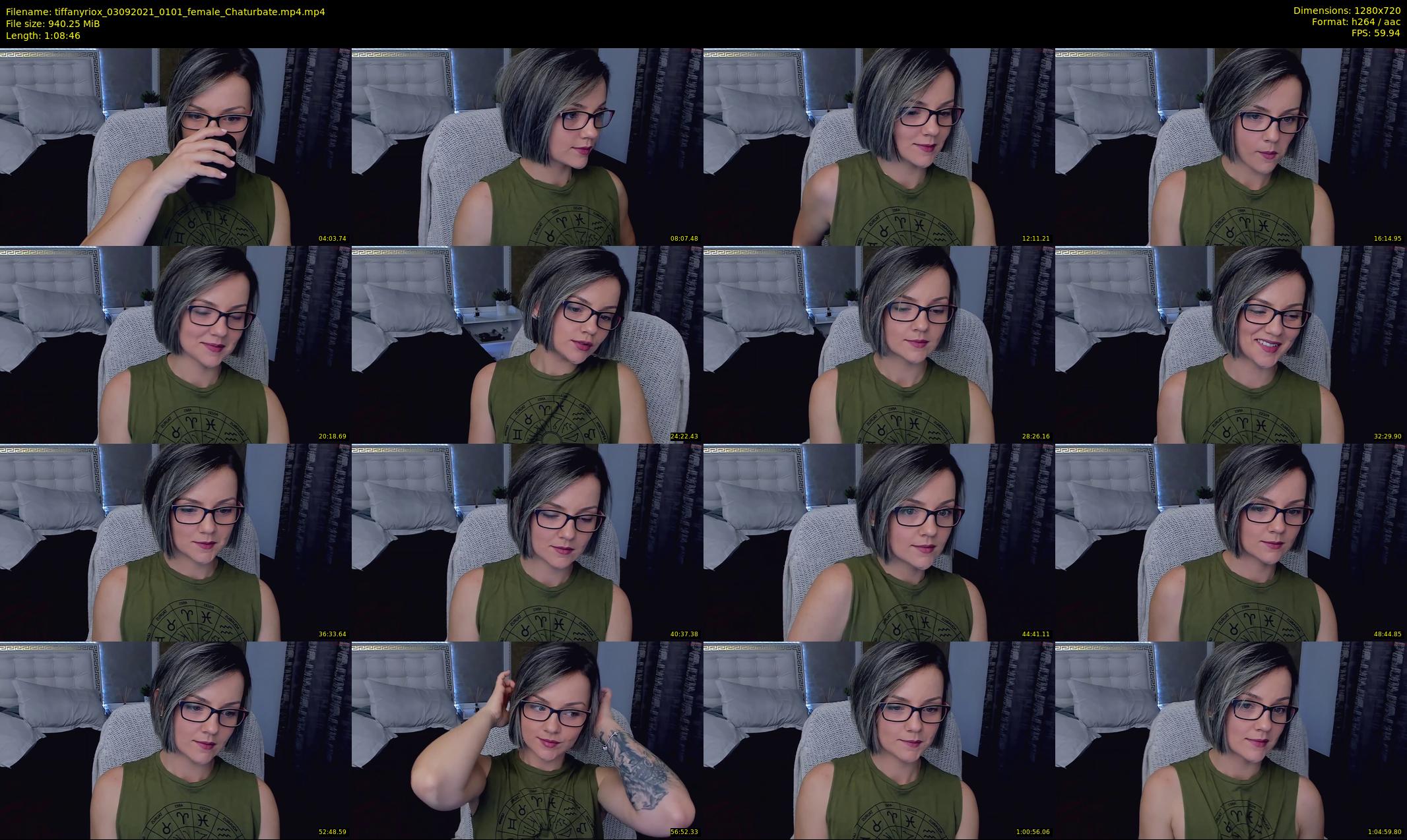 tiffanyriox — 69 minute Chaturbate female cam show recording, 720p, Sep 3, 2021