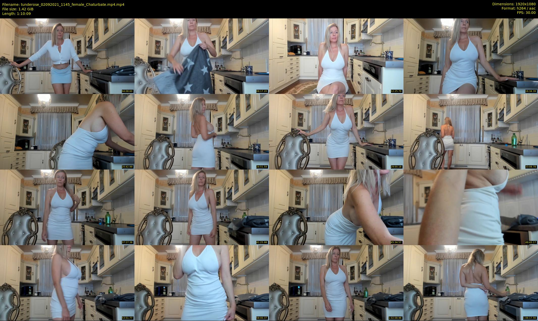 tunderose — 71 minute Chaturbate female cam show recording, 1080p, Sep 2, 2021