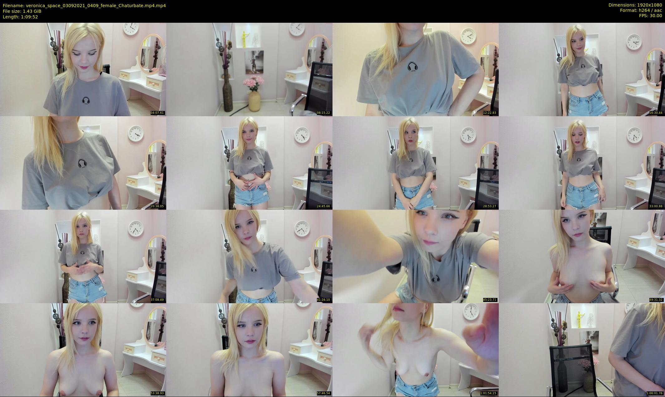 veronica_space — 70 minute Chaturbate female cam show recording, 1080p, Sep 3, 2021