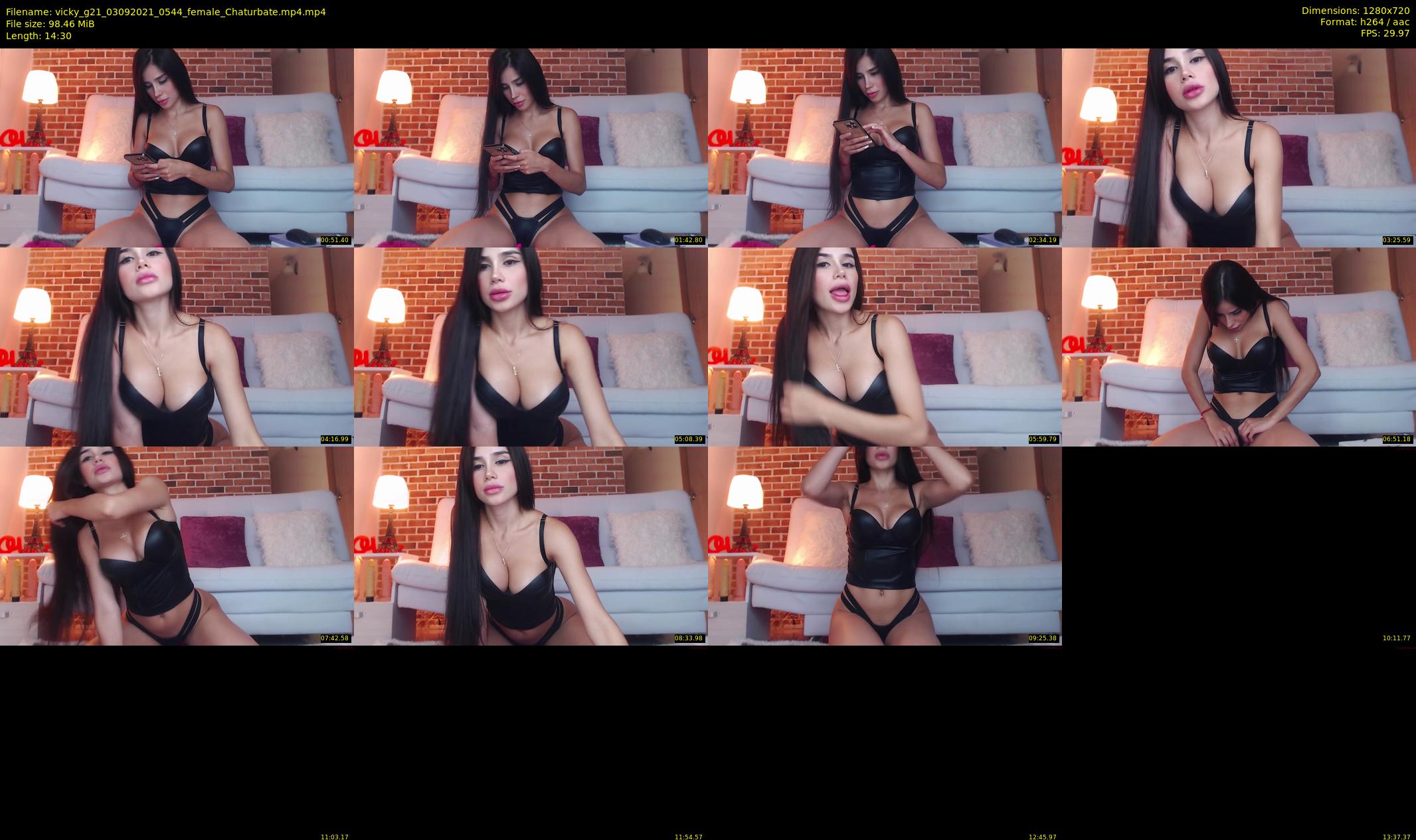 vicky_g21 — 15 minute Chaturbate female cam show recording, 720p, Sep 3, 2021