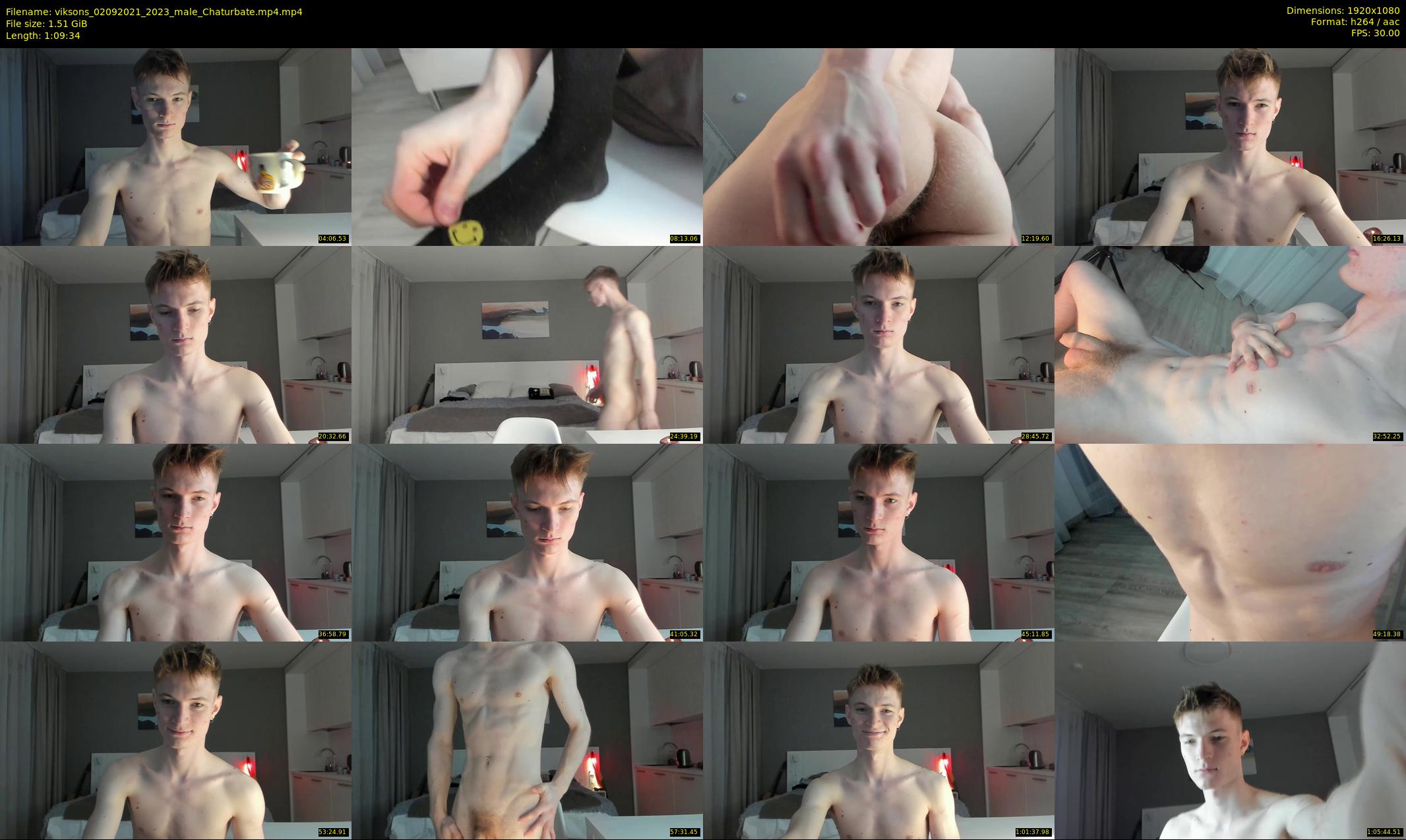 viksons — 70 minute Chaturbate male cam show recording, 1080p, Sep 2, 2021