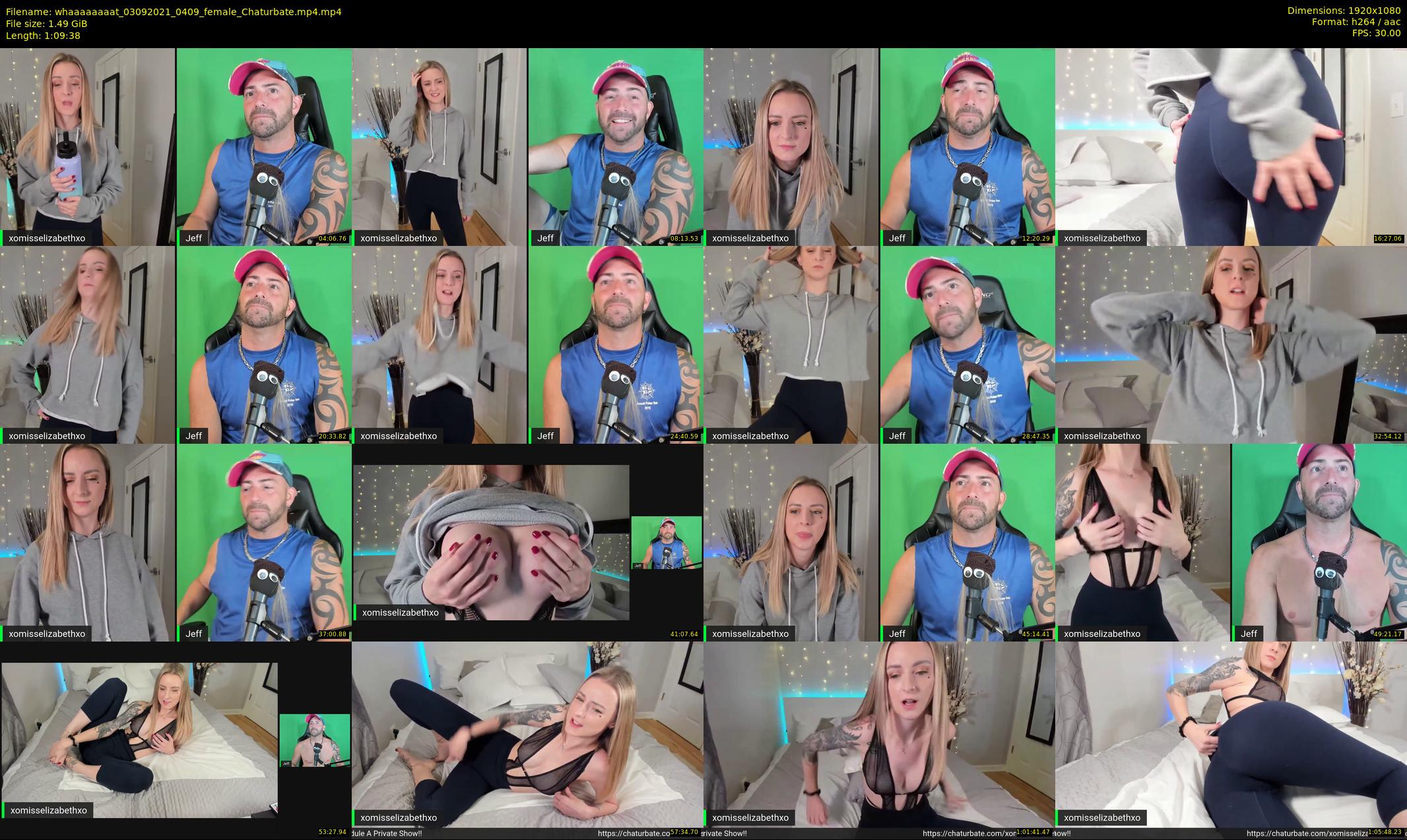 whaaaaaaaat — 70 minute Chaturbate couple cam show recording, 1080p, Sep 3, 2021