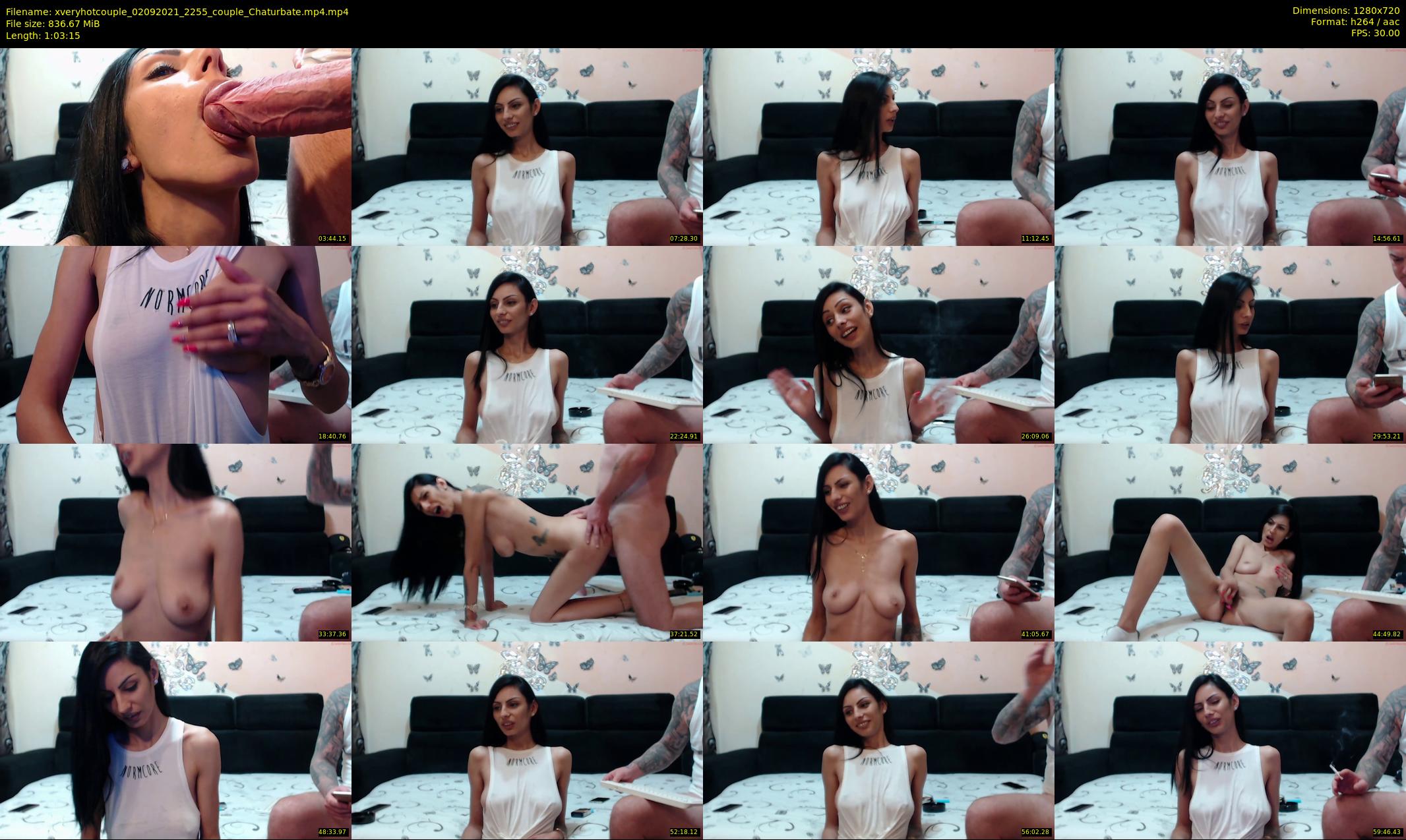 xveryhotcouple — 64 minute Chaturbate female cam show recording, 720p, Sep 2, 2021