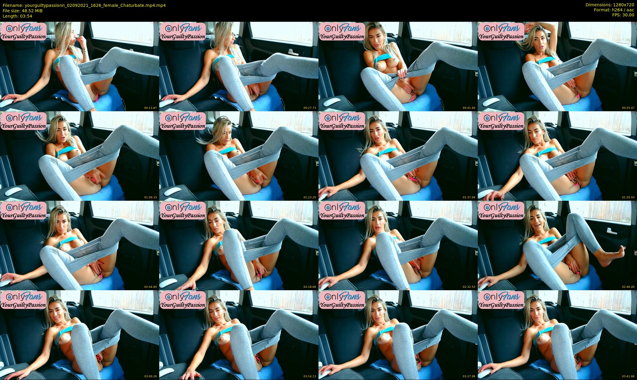 yourguiltypassionn — 4 minute Chaturbate female cam show recording, 720p, Sep 2, 2021