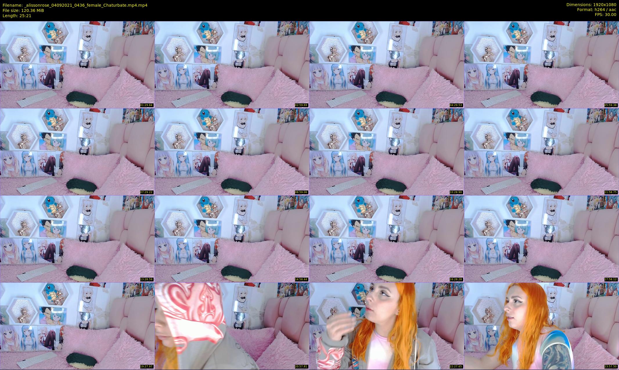 _alissonrose — 26 minute Chaturbate female cam show recording, 1080p, Sep 4, 2021