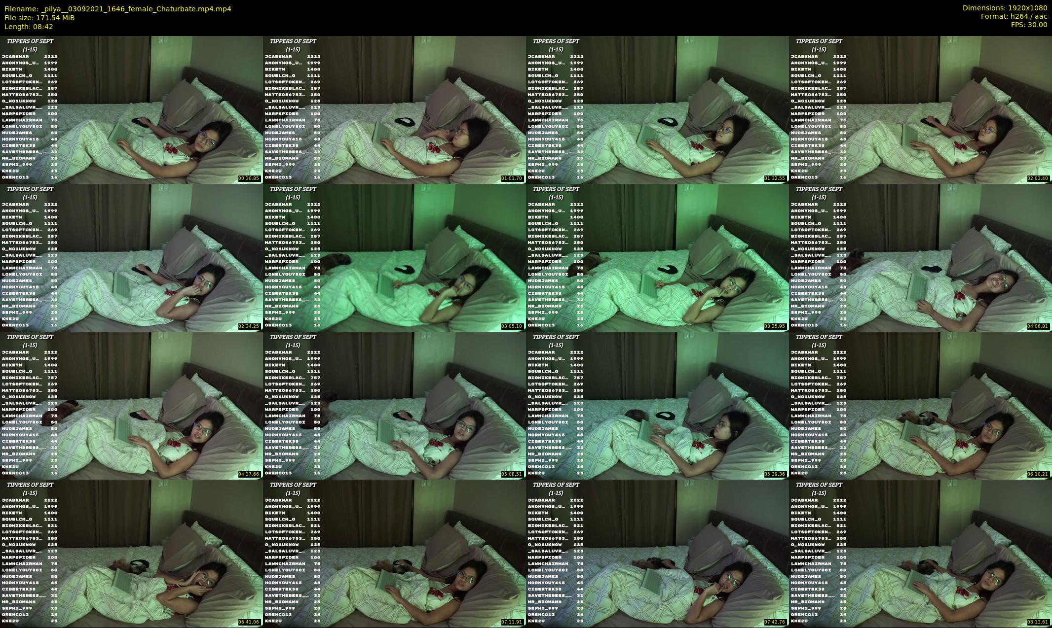 _pilya_ — 9 minute Chaturbate female cam show recording, 1080p, Sep 3, 2021
