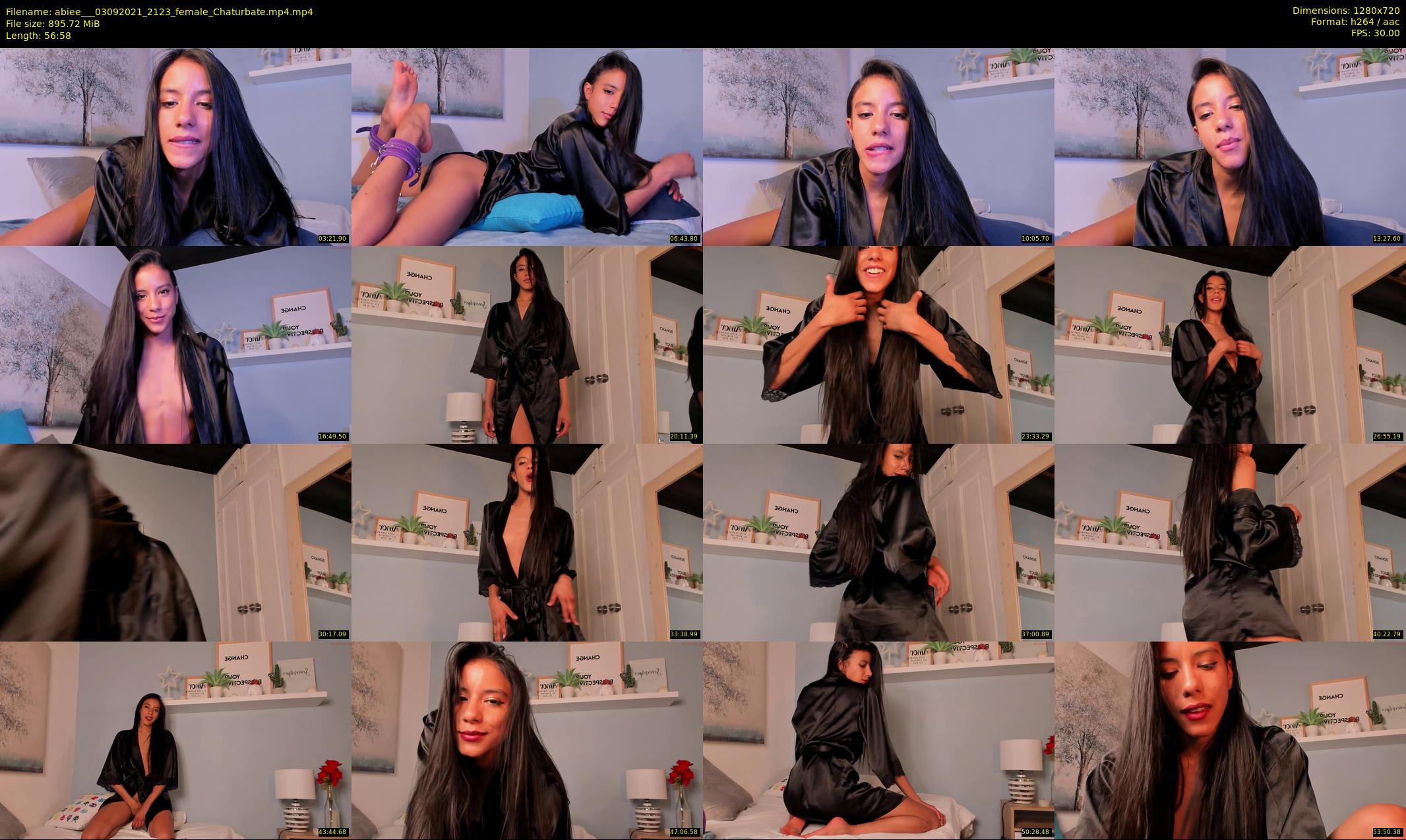 abiee__ — 57 minute Chaturbate female cam show recording, 720p, Sep 3, 2021