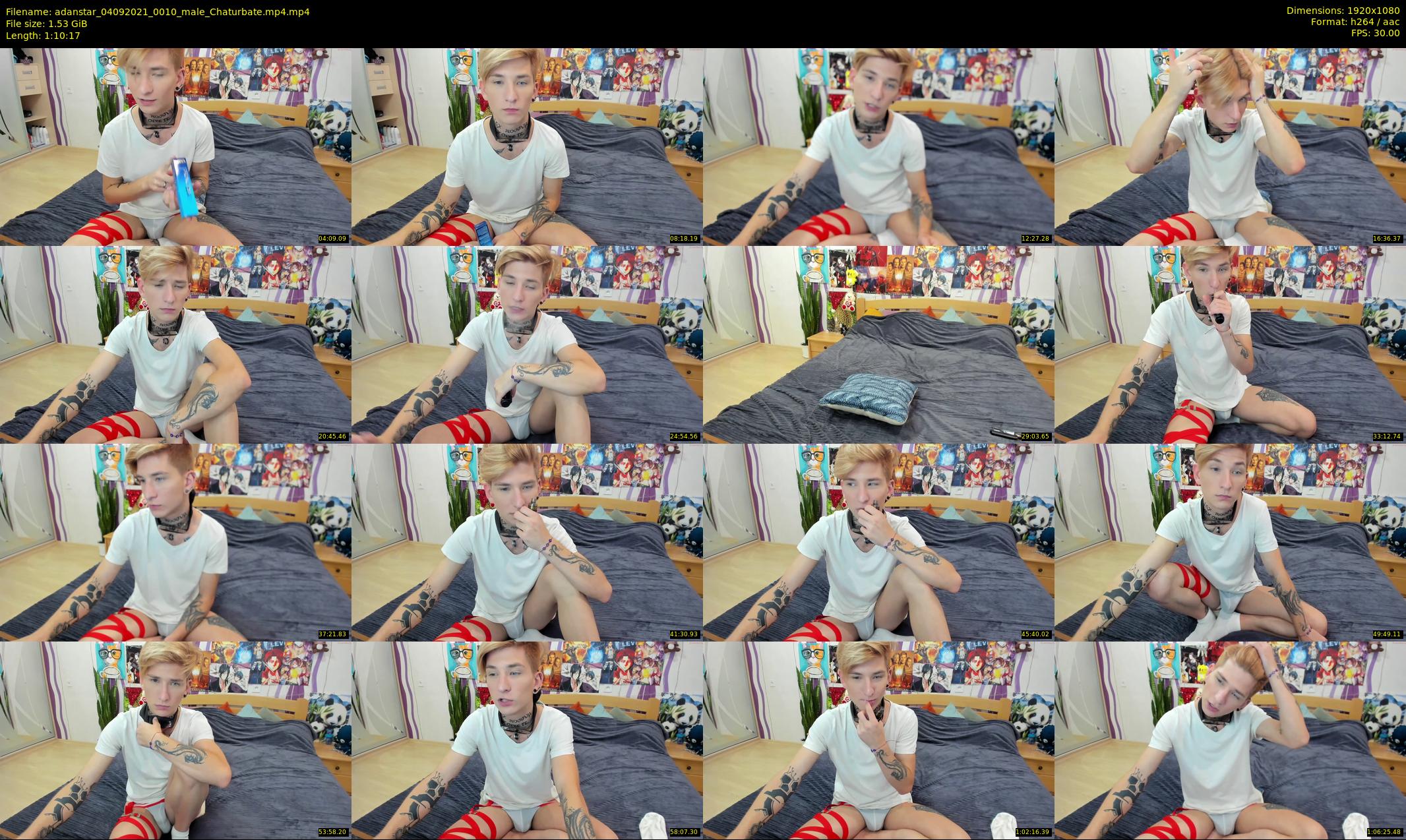 adanstar — 71 minute Chaturbate male cam show recording, 1080p, Sep 4, 2021