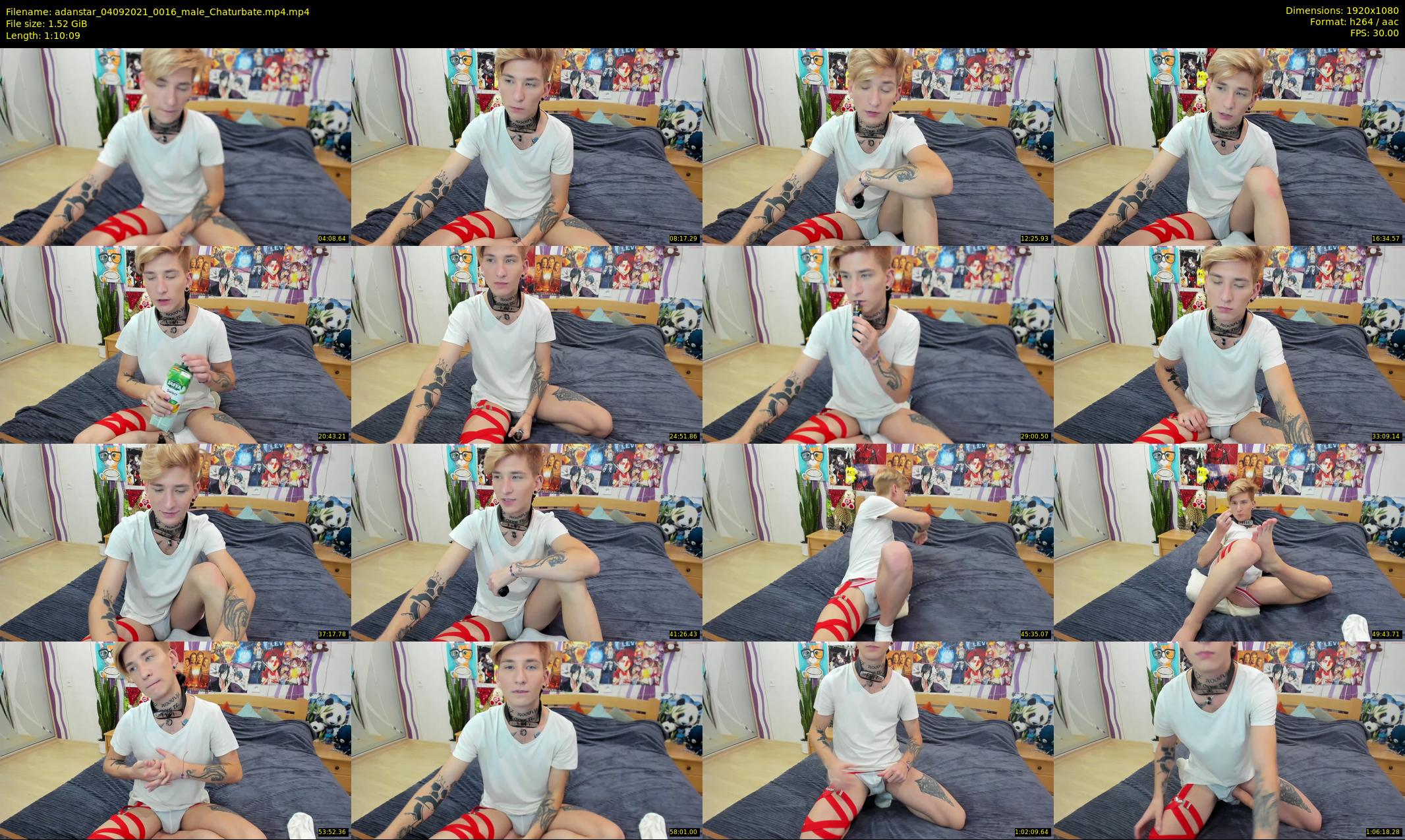 adanstar — 71 minute Chaturbate male cam show recording, 1080p, Sep 4, 2021