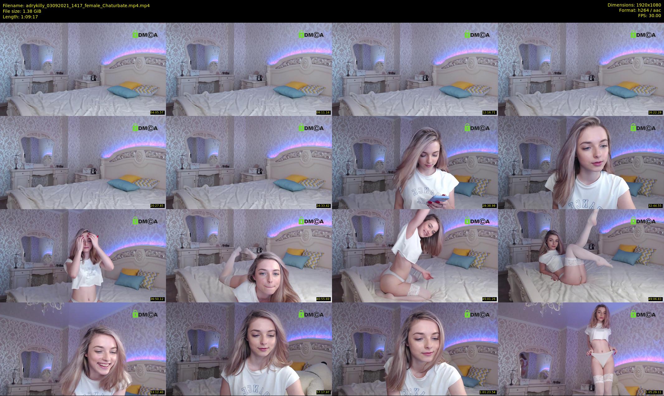 adrykilly — 70 minute Chaturbate female cam show recording, 1080p, Sep 3, 2021