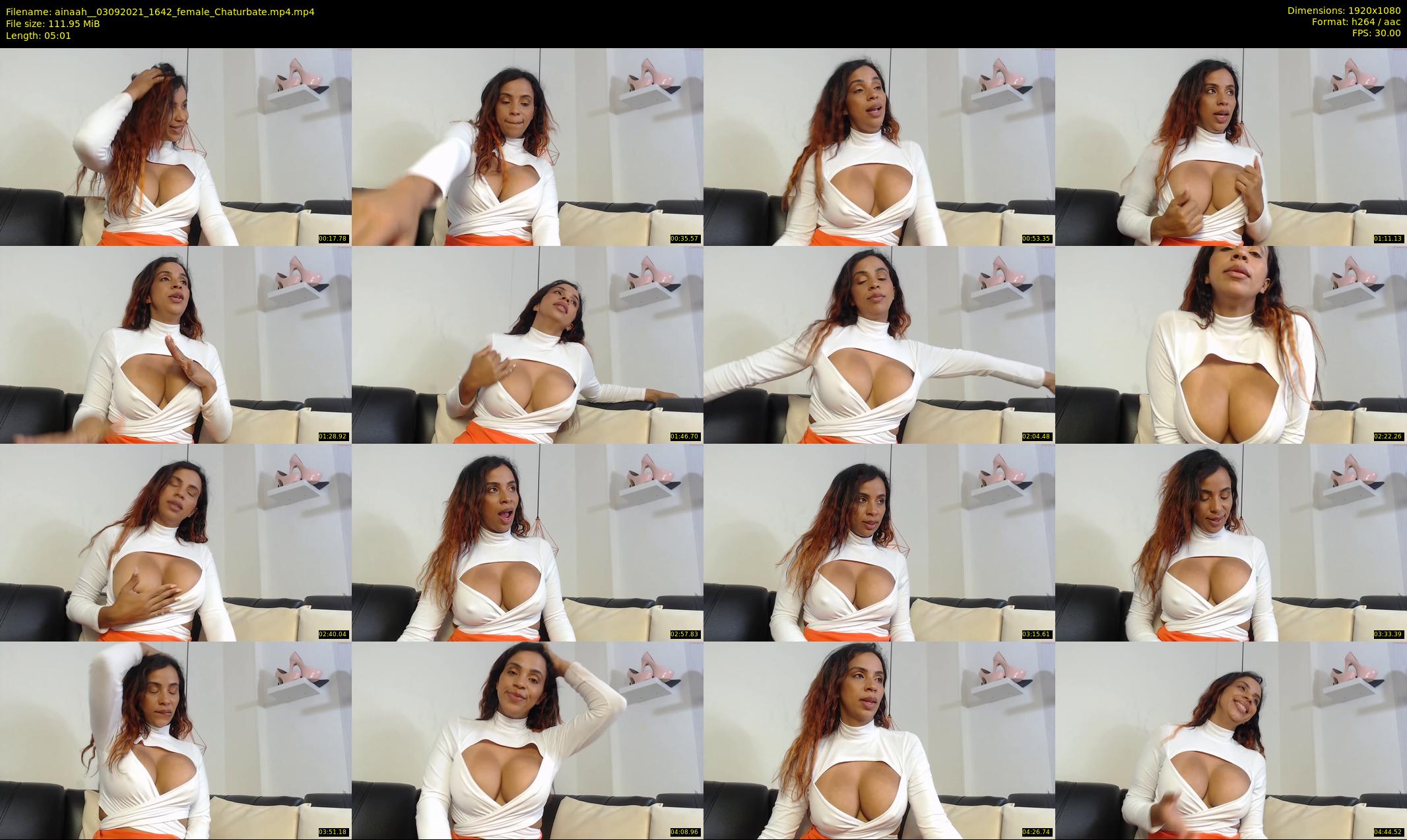 ainaah_ — 6 minute Chaturbate female cam show recording, 1080p, Sep 3, 2021