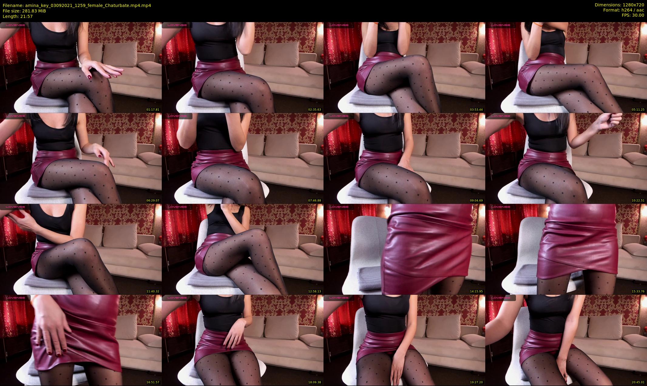 amina_key — 22 minute Chaturbate female cam show recording, 720p, Sep 3, 2021