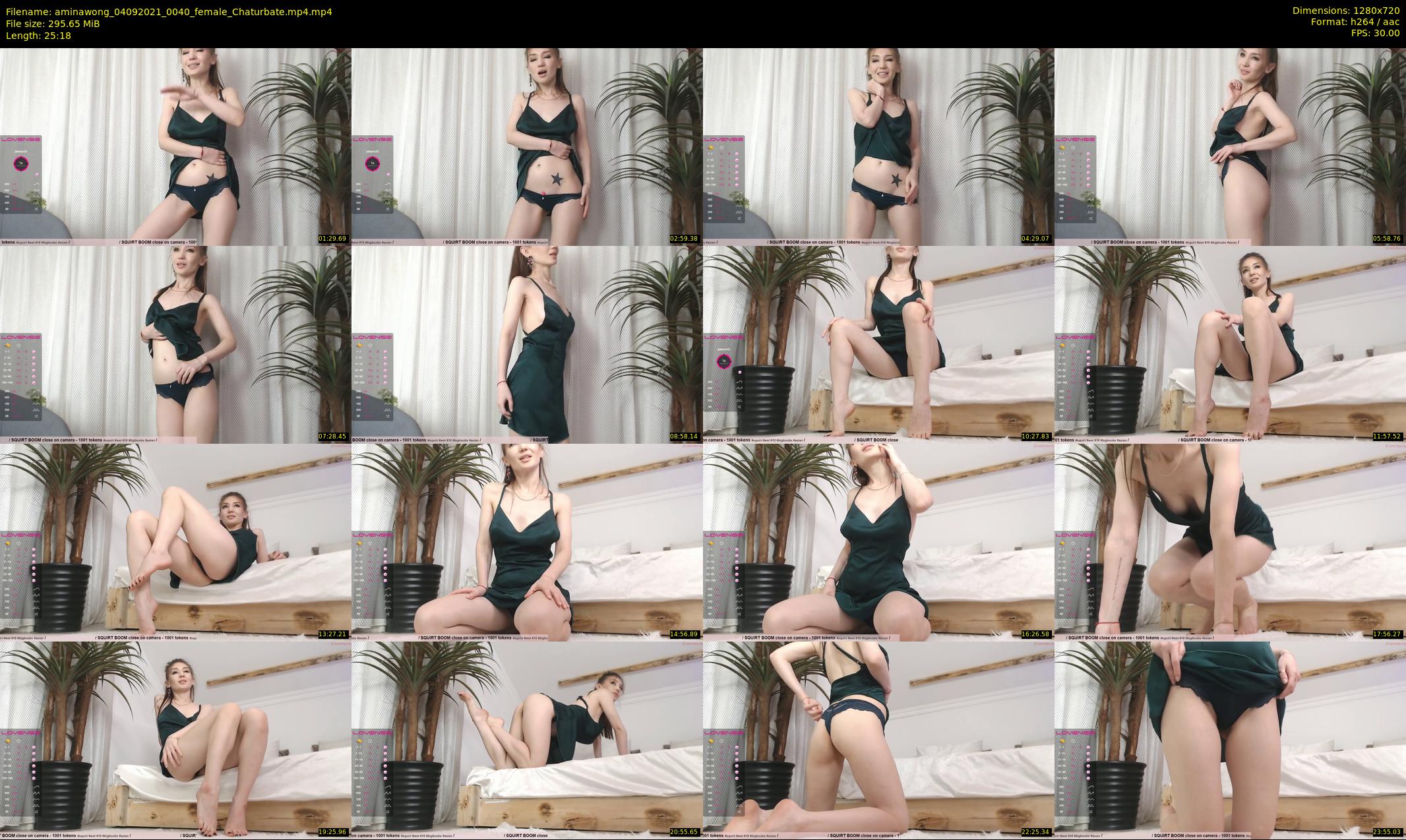 aminawong — 26 minute Chaturbate female cam show recording, 720p, Sep 4, 2021