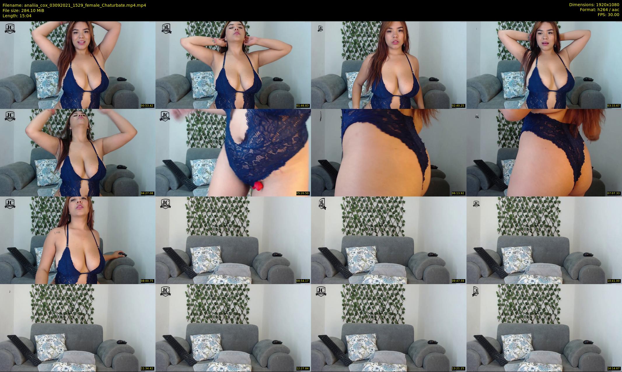 analiia_cox — 16 minute Chaturbate female cam show recording, 1080p, Sep 3, 2021