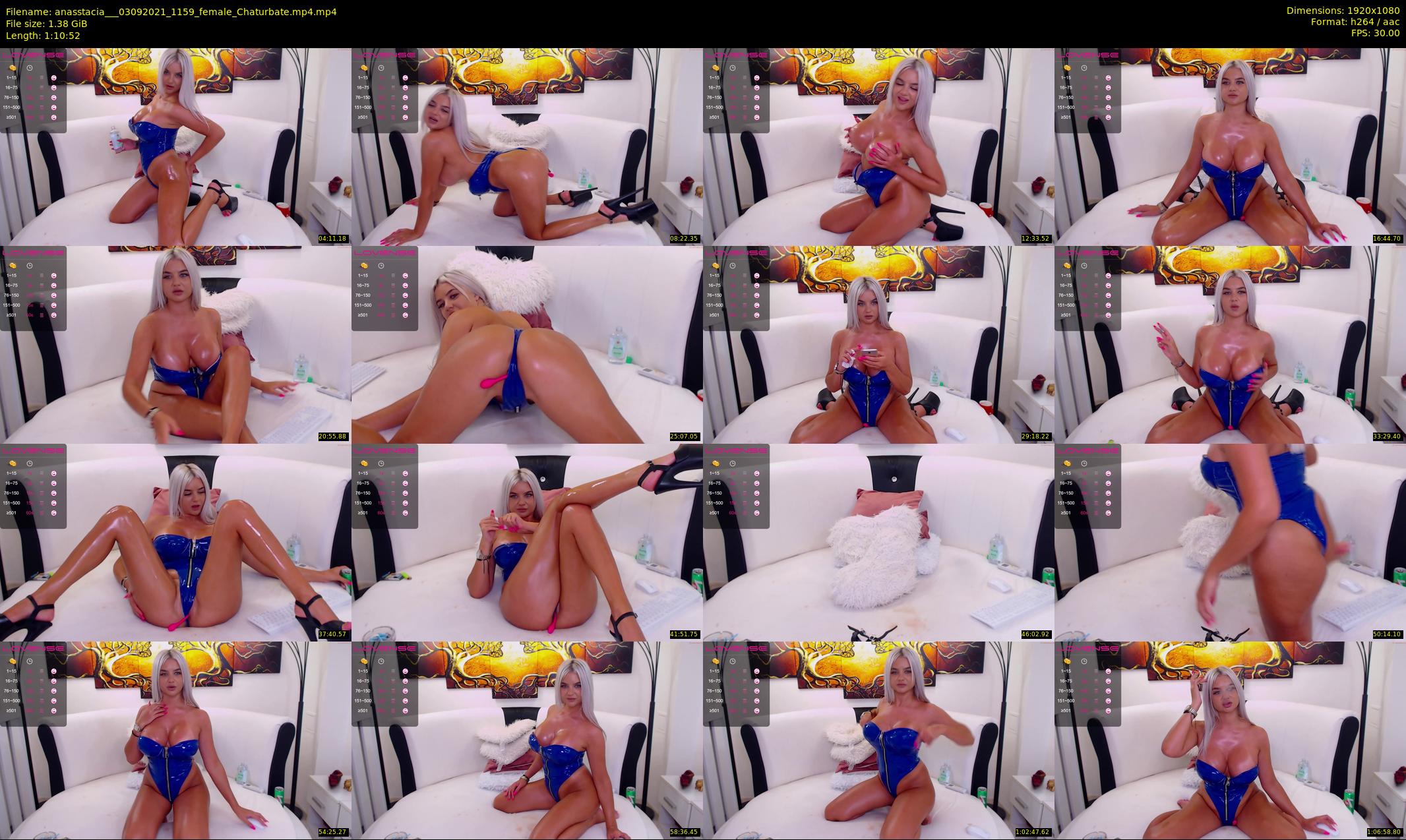anasstacia__ — 71 minute Chaturbate female cam show recording, 1080p, Sep 3, 2021