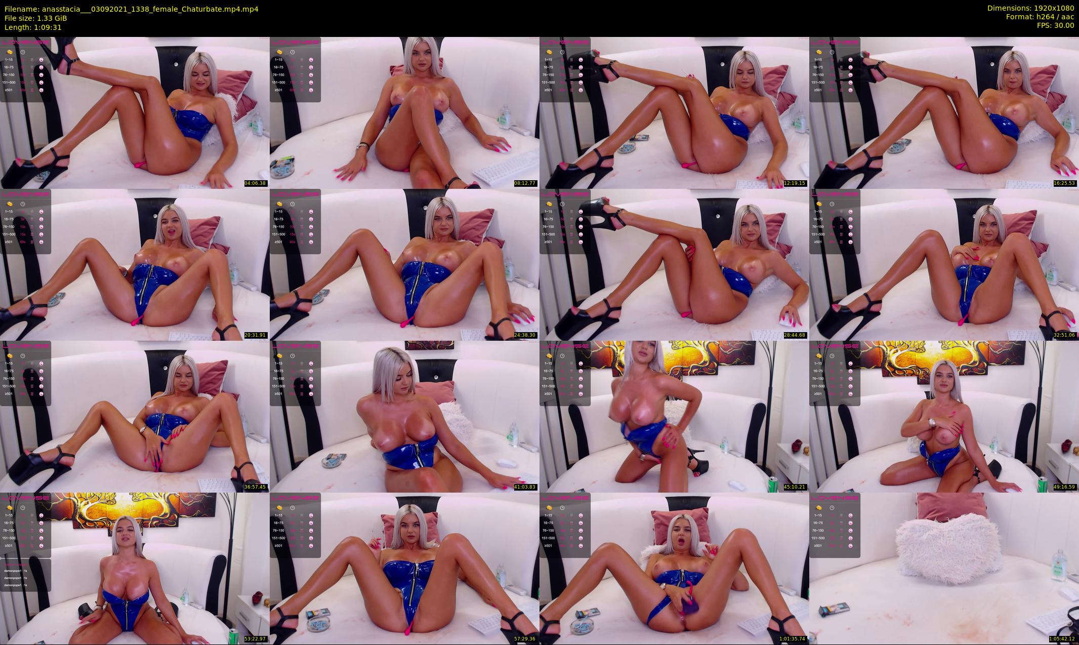anasstacia__ — 70 minute Chaturbate female cam show recording, 1080p, Sep 3, 2021