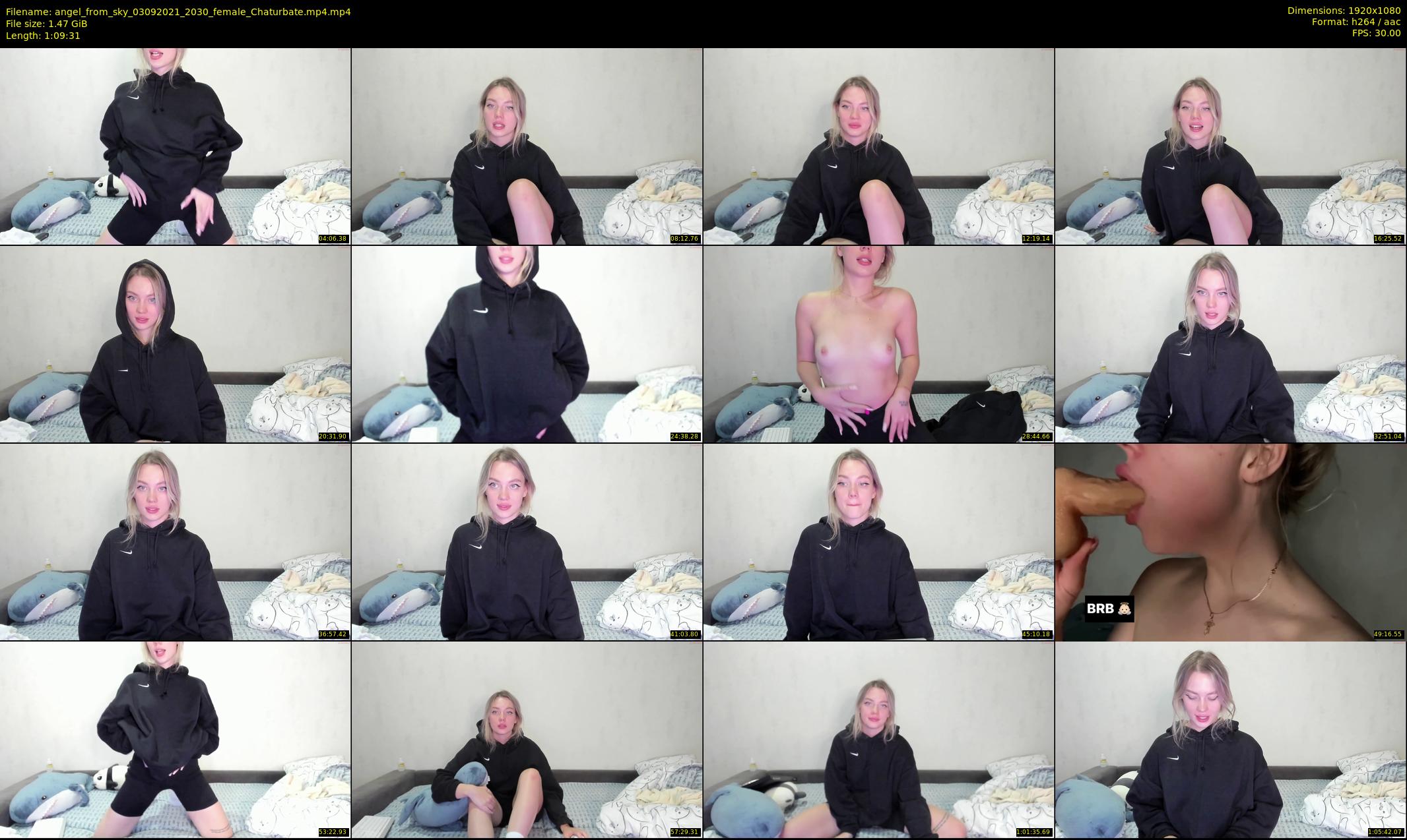 angel_from_sky — 70 minute Chaturbate female cam show recording, 1080p, Sep 3, 2021