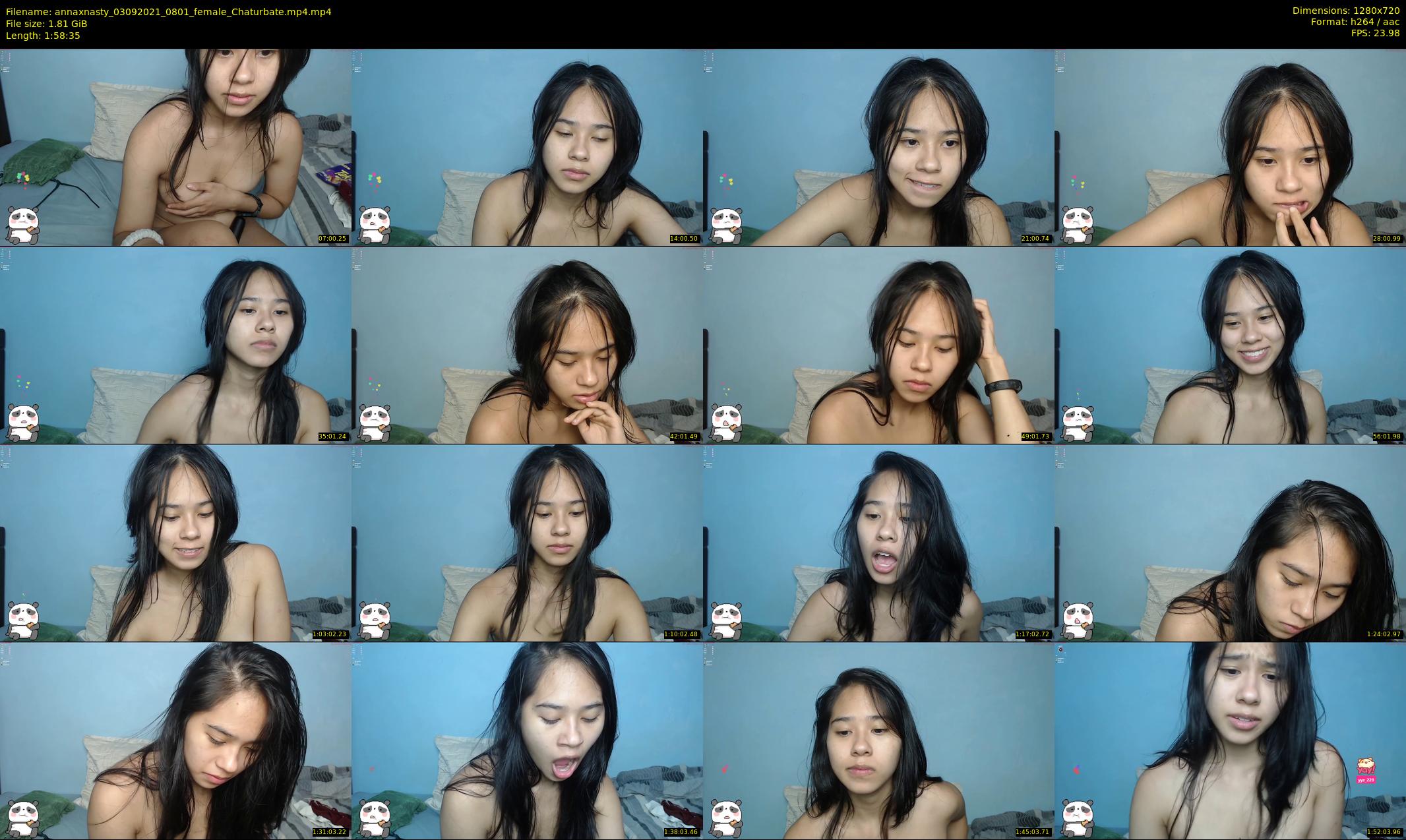 annaxnasty — 119 minute Chaturbate female cam show recording, 720p, Sep 3, 2021