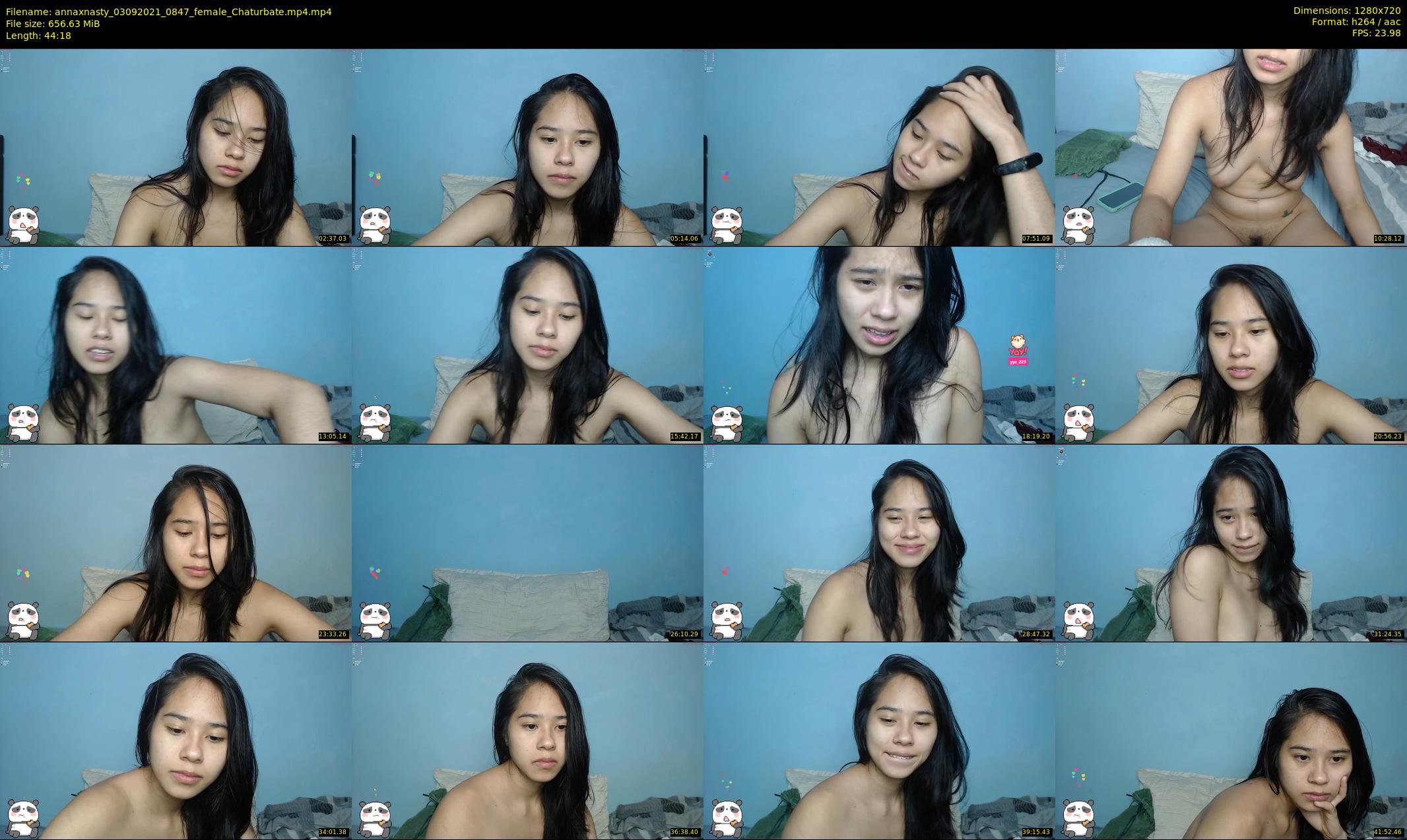 annaxnasty — 45 minute Chaturbate female cam show recording, 720p, Sep 3, 2021