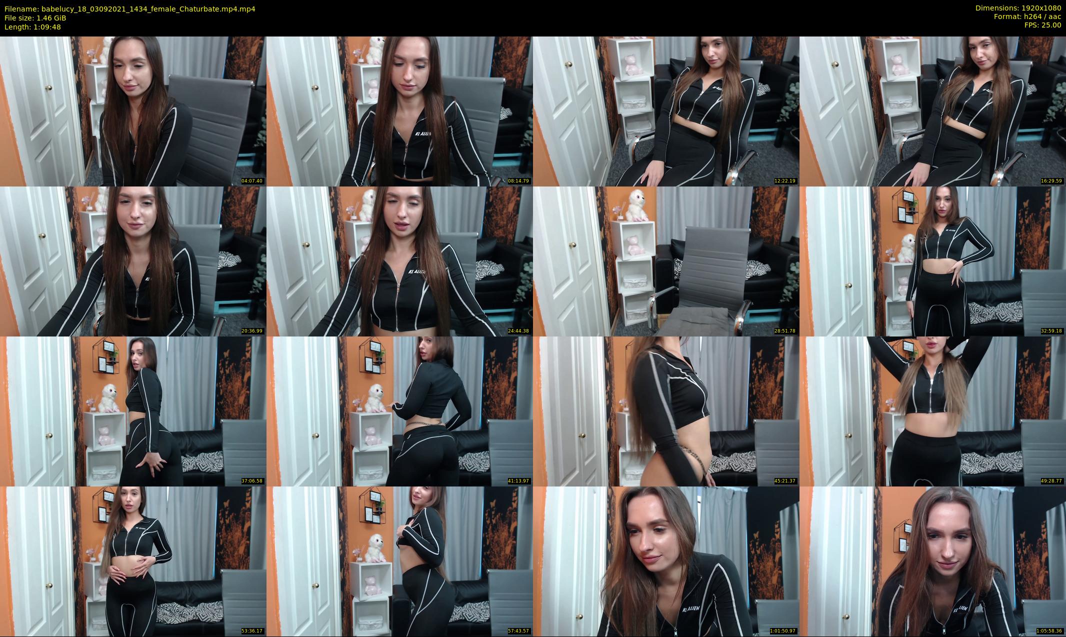 babelucy_18 — 70 minute Chaturbate female cam show recording, 1080p, Sep 3, 2021