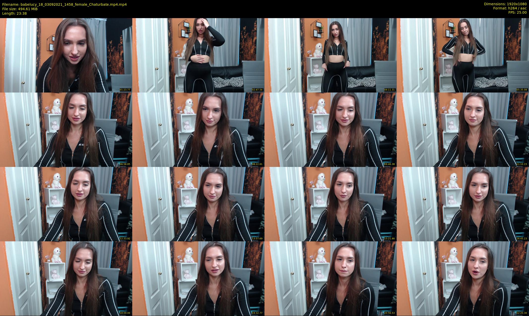 babelucy_18 — 24 minute Chaturbate female cam show recording, 1080p, Sep 3, 2021