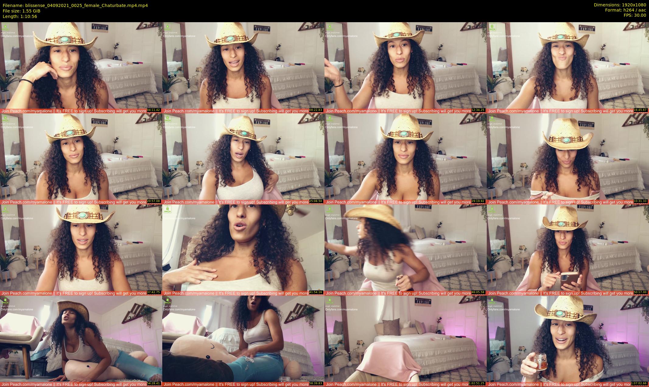 blissense — 71 minute Chaturbate female cam show recording, 1080p, Sep 4, 2021