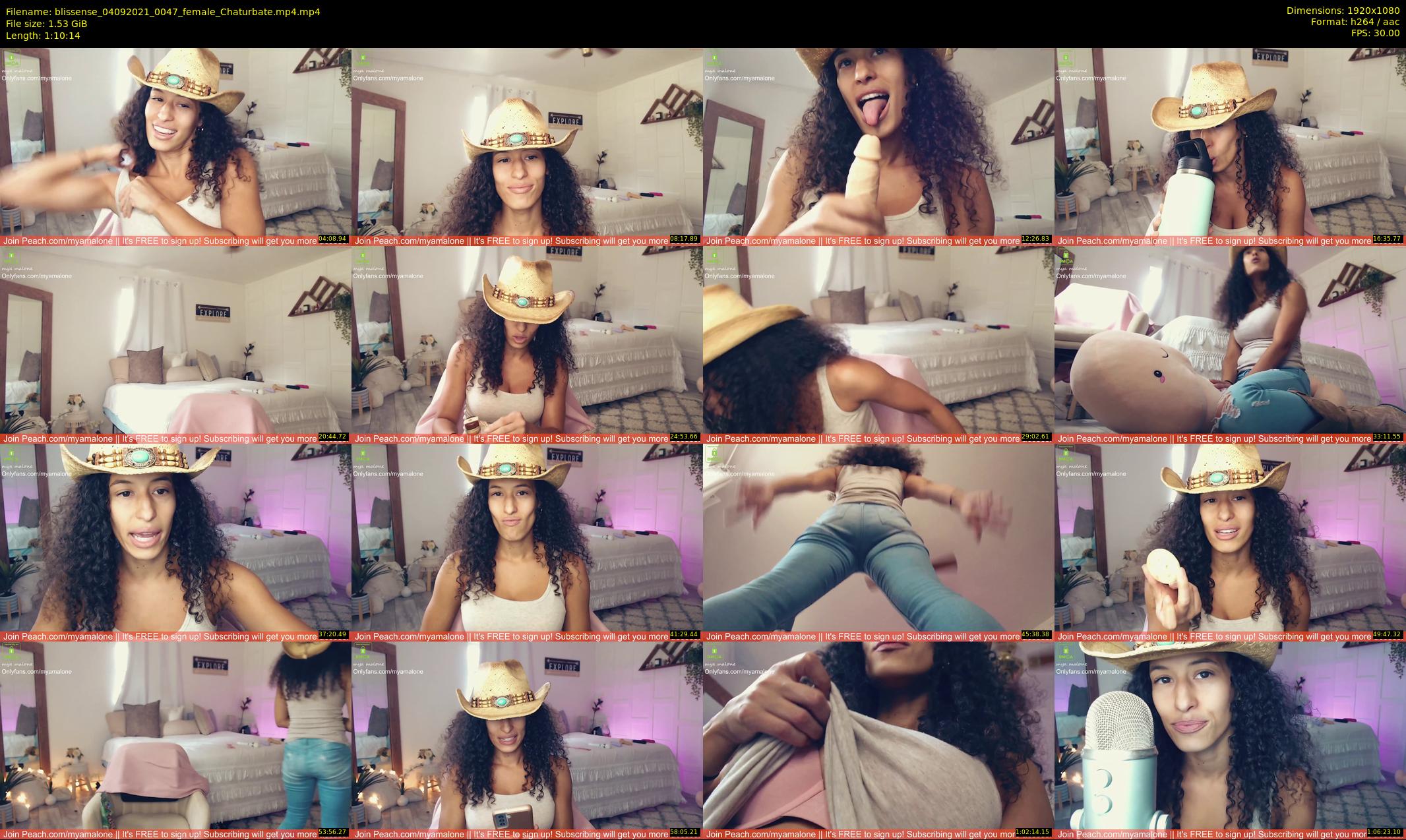 blissense — 71 minute Chaturbate female cam show recording, 1080p, Sep 4, 2021