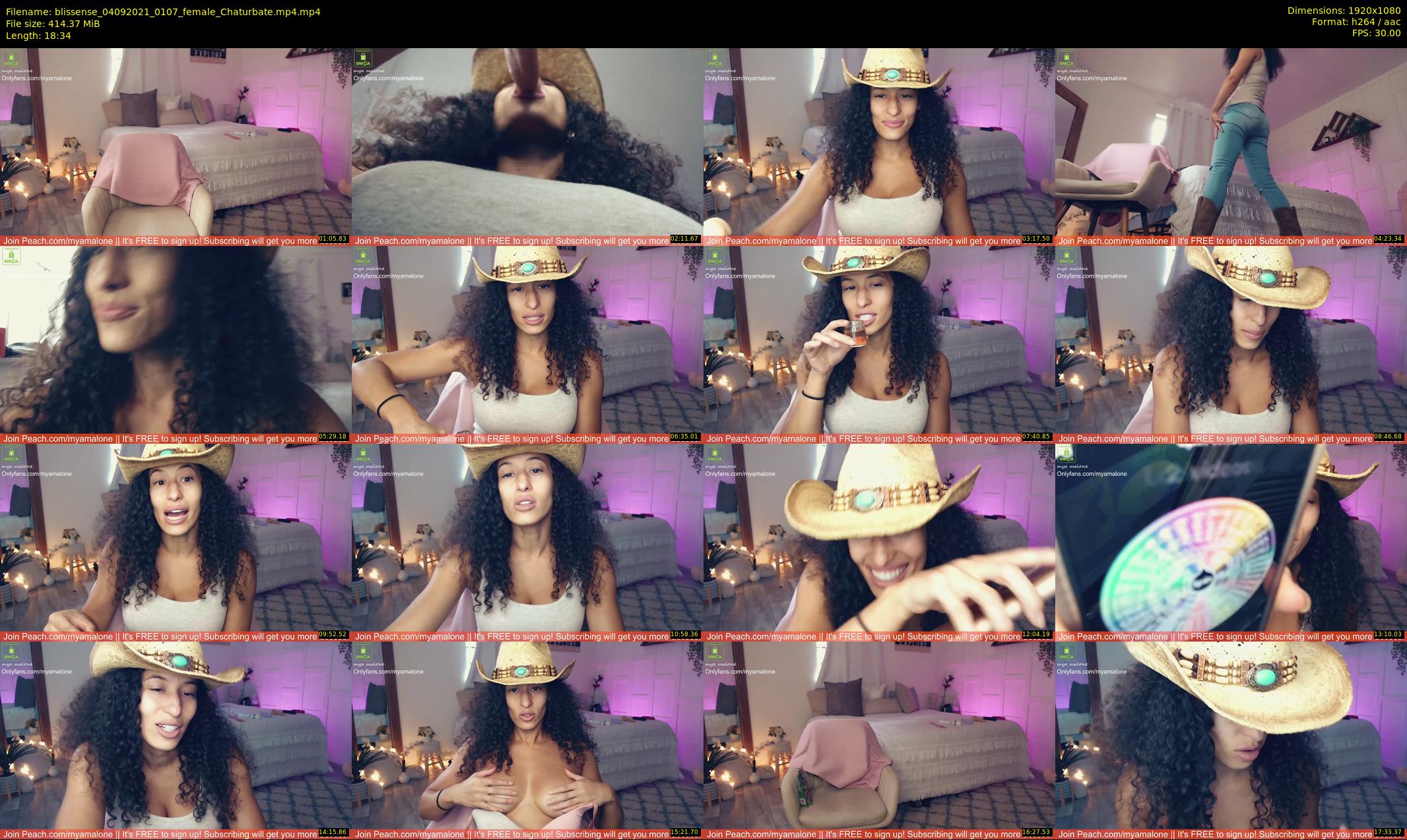 blissense — 19 minute Chaturbate female cam show recording, 1080p, Sep 4, 2021