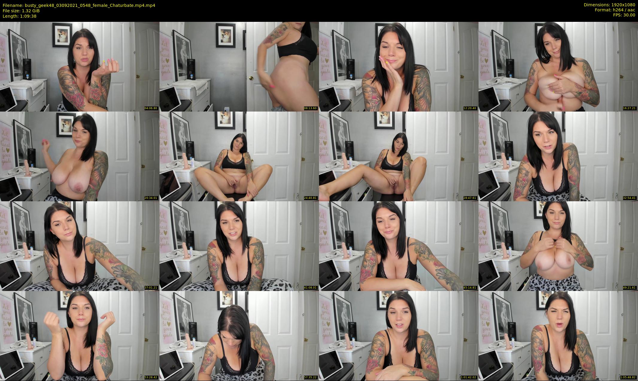 busty_geek48 — 70 minute Chaturbate female cam show recording, 1080p, Sep 3, 2021