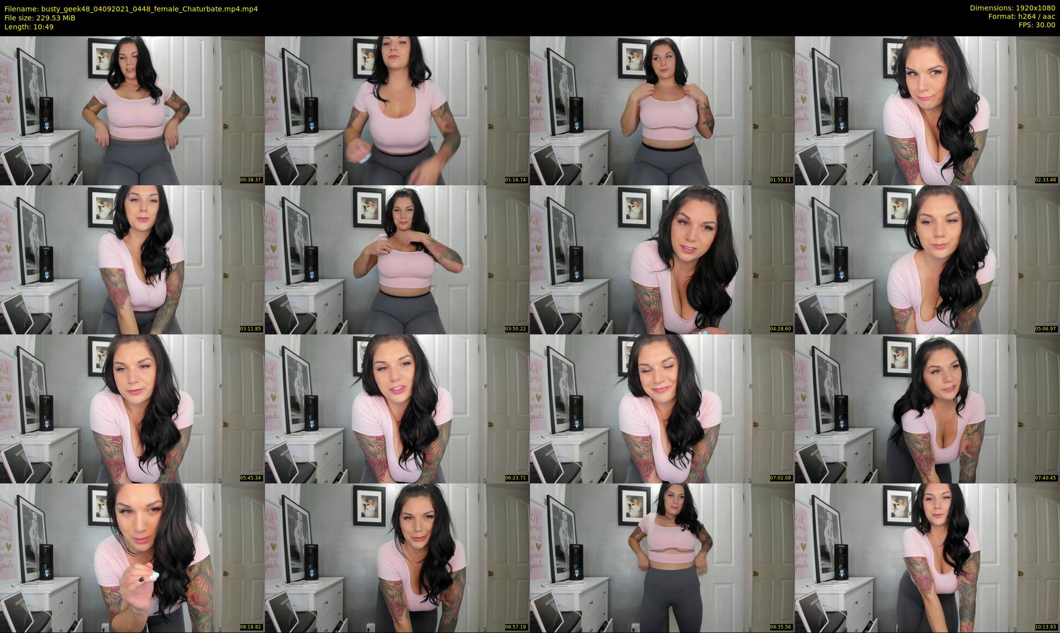 busty_geek48 — 11 minute Chaturbate female cam show recording, 1080p, Sep 4, 2021