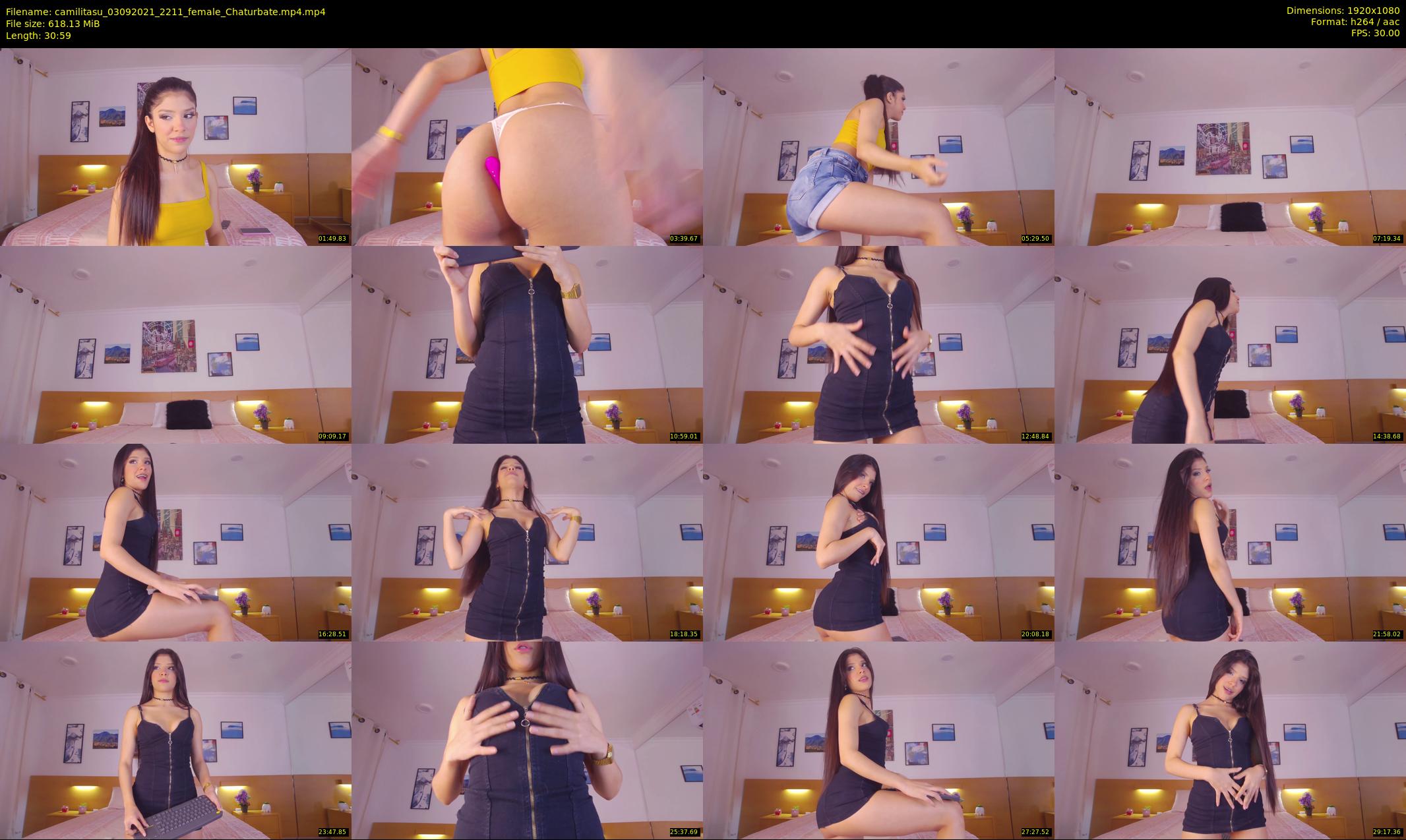 camilitasu — 31 minute Chaturbate female cam show recording, 1080p, Sep 3, 2021