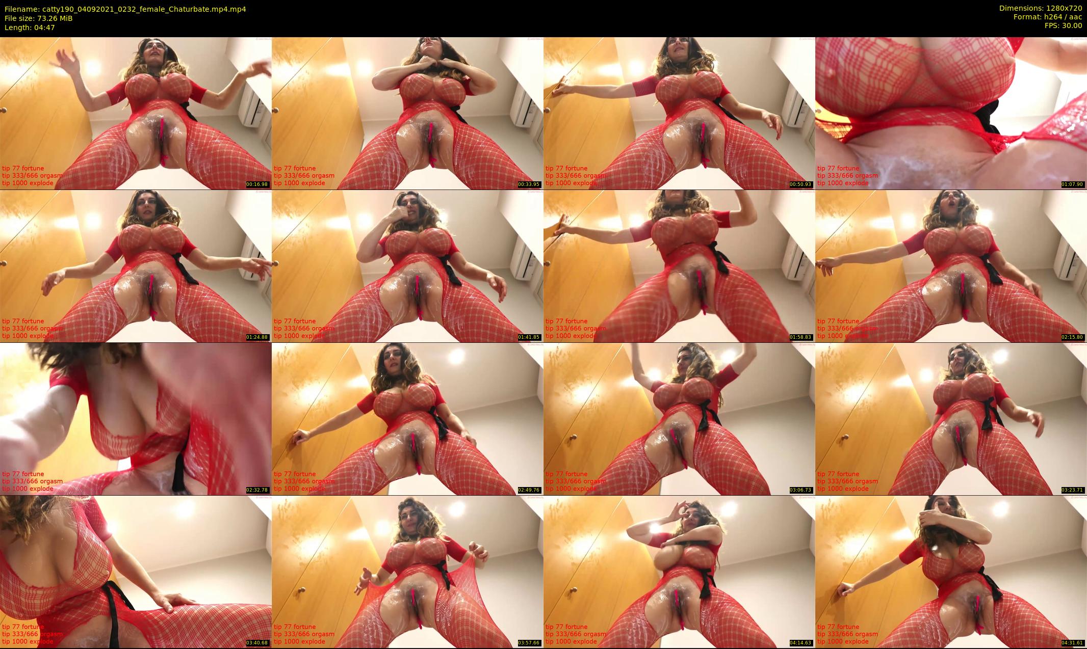 catty190 — 5 minute Chaturbate female cam show recording, 720p, Sep 4, 2021
