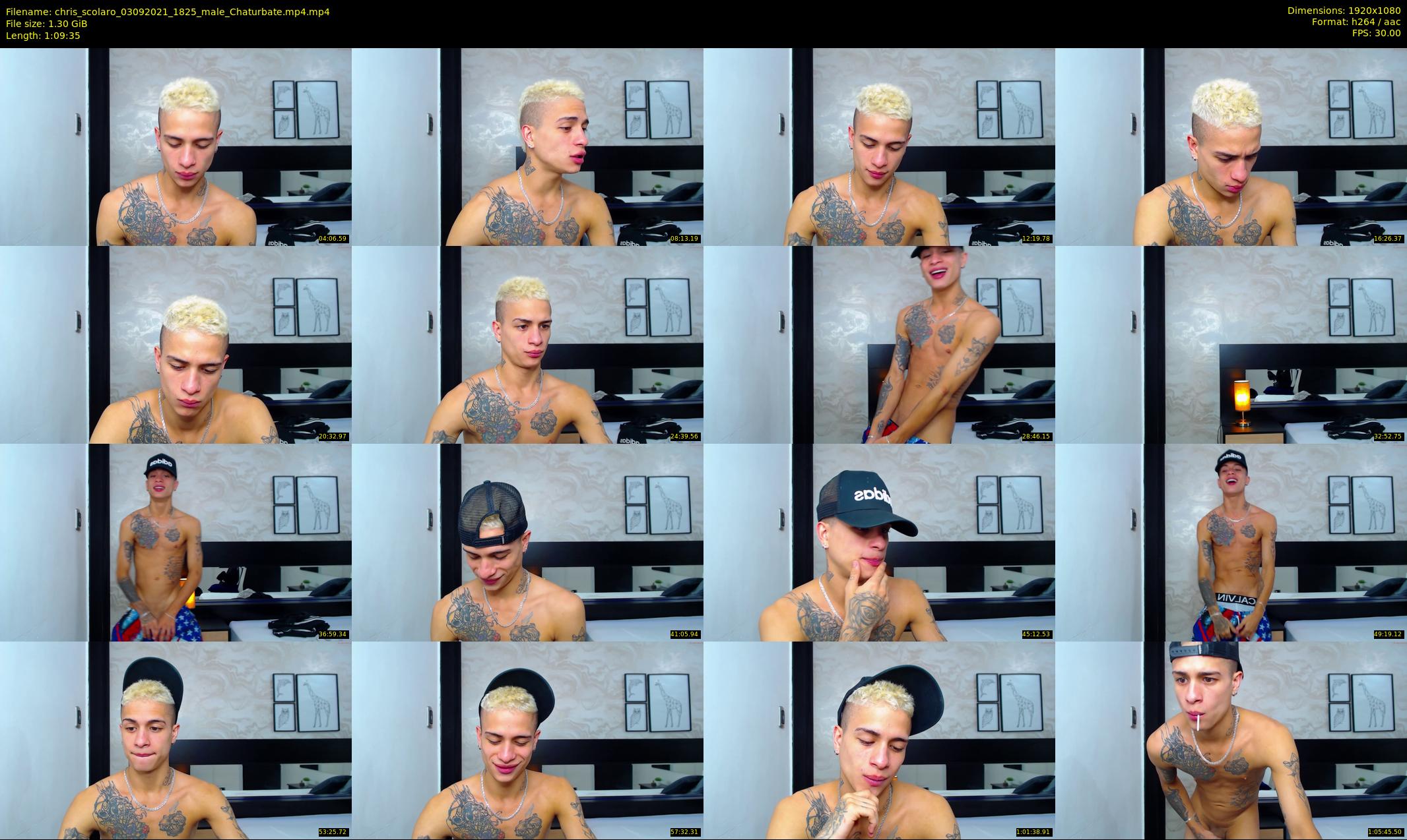 chris_scolaro — 70 minute Chaturbate male cam show recording, 1080p, Sep 3, 2021