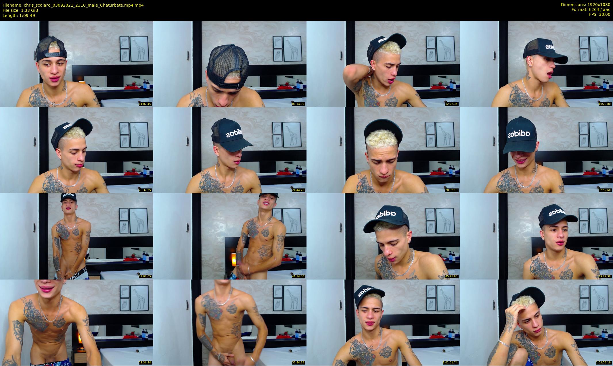 chris_scolaro — 70 minute Chaturbate male cam show recording, 1080p, Sep 3, 2021