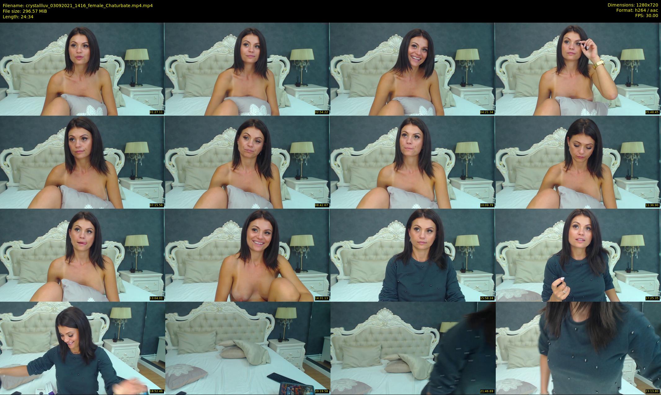 crystallluv — 25 minute Chaturbate female cam show recording, 720p, Sep 3, 2021