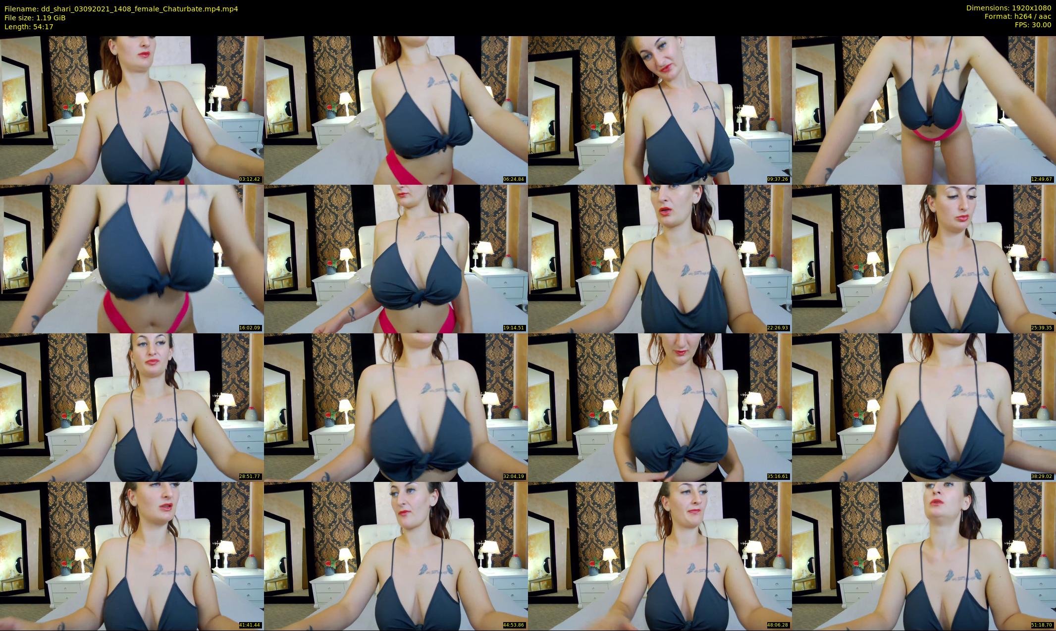dd_shari — 55 minute Chaturbate female cam show recording, 1080p, Sep 3, 2021